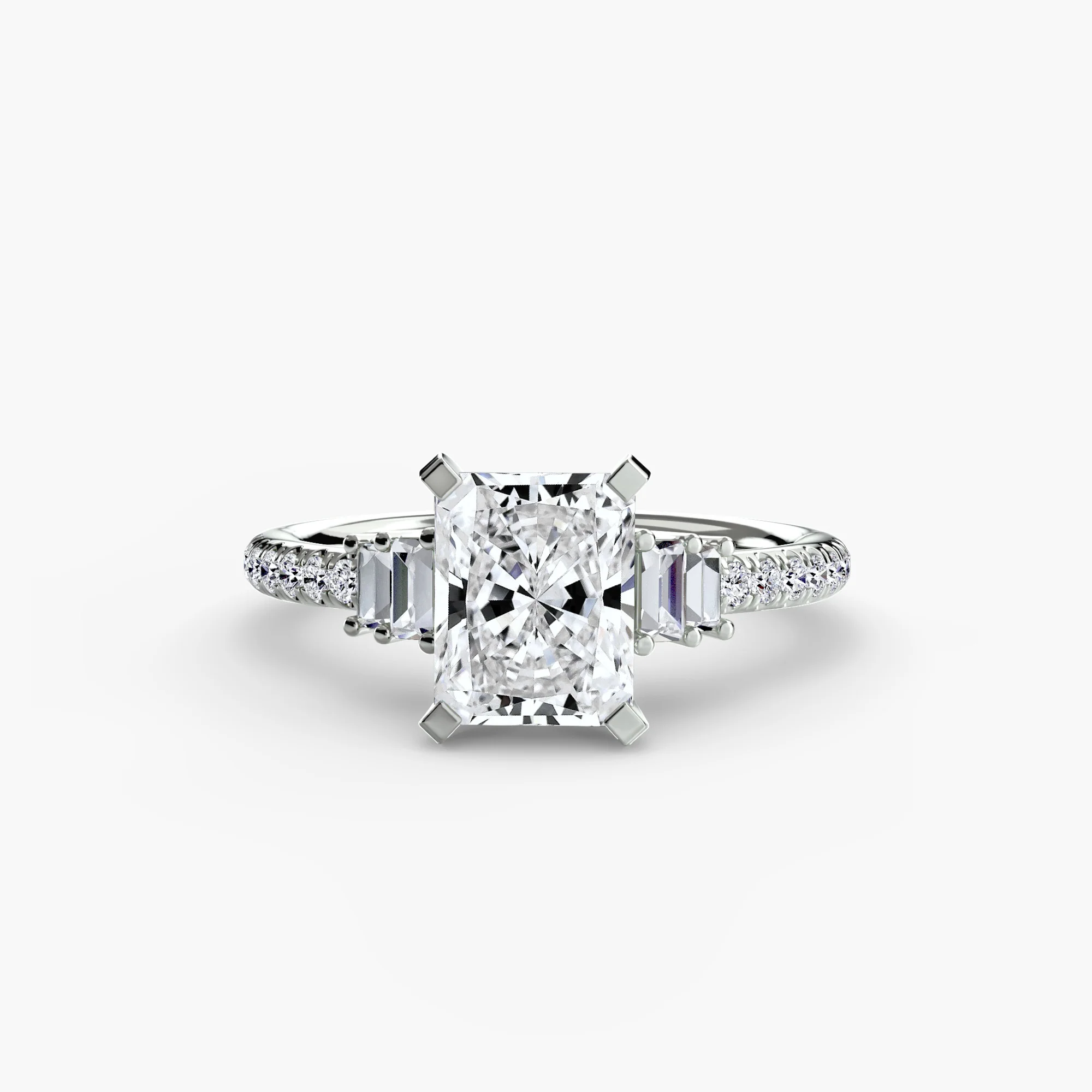 Solitaire with Pavé 4 - Image 9