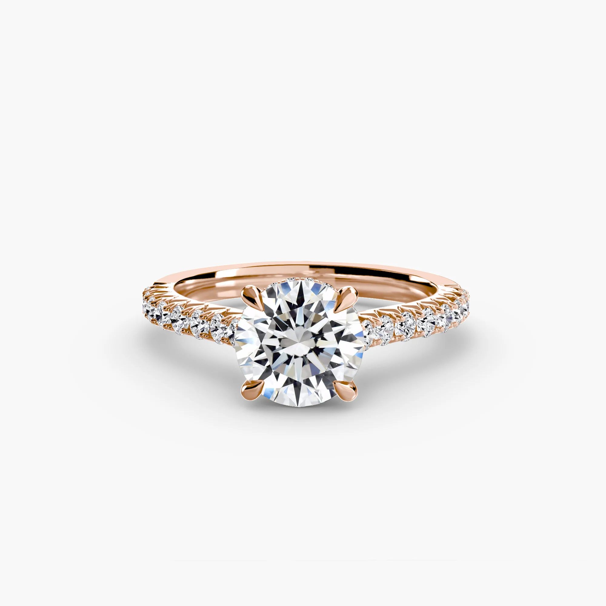 Solitaire with Pavé 5 - Image 4