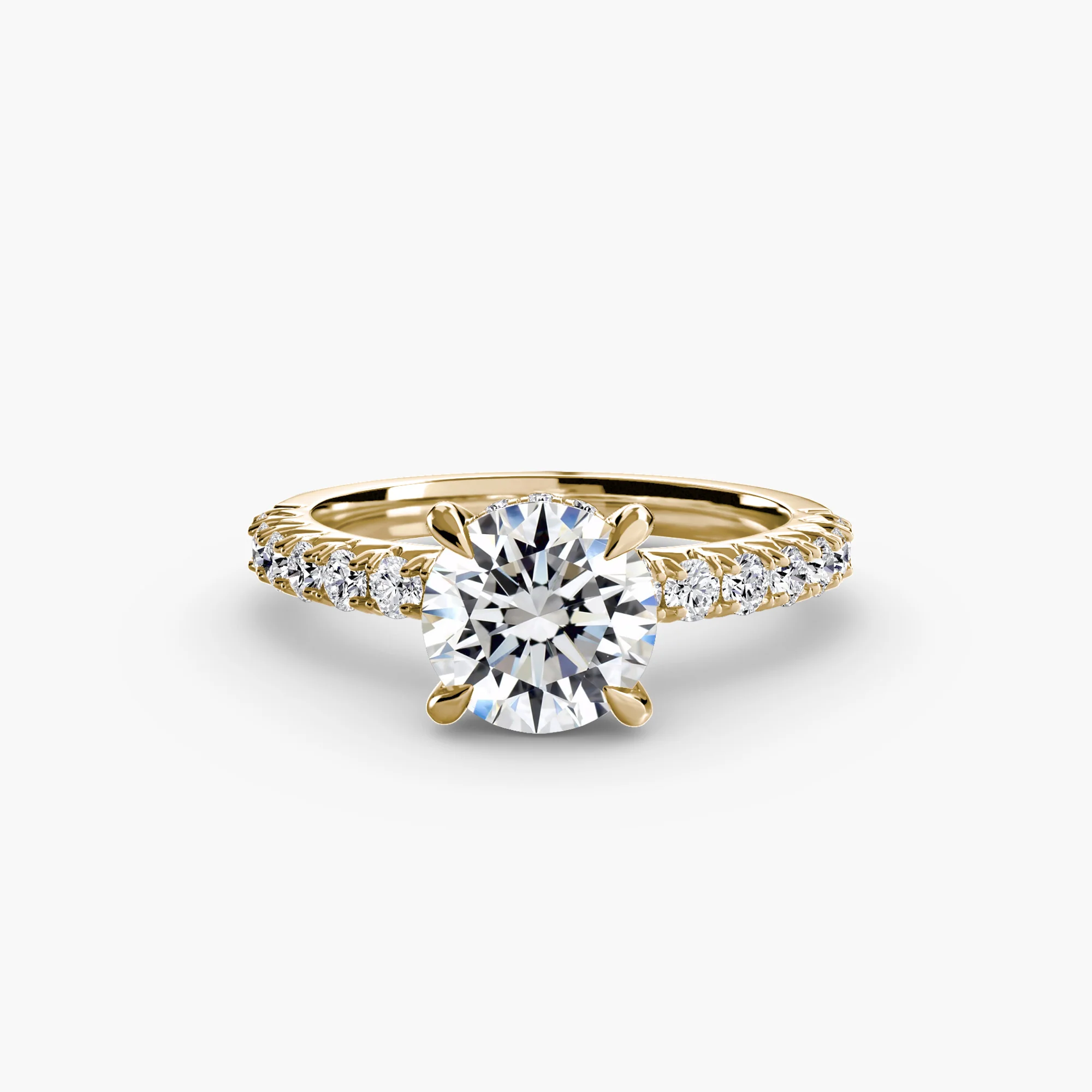 Solitaire with Pavé 6 - Image 3