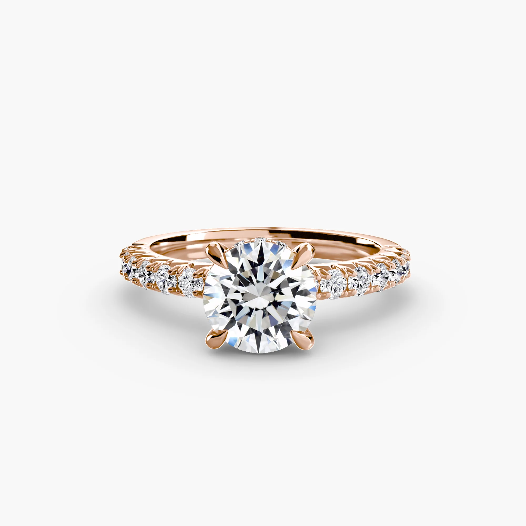 Solitaire with Pavé 6 - Image 4