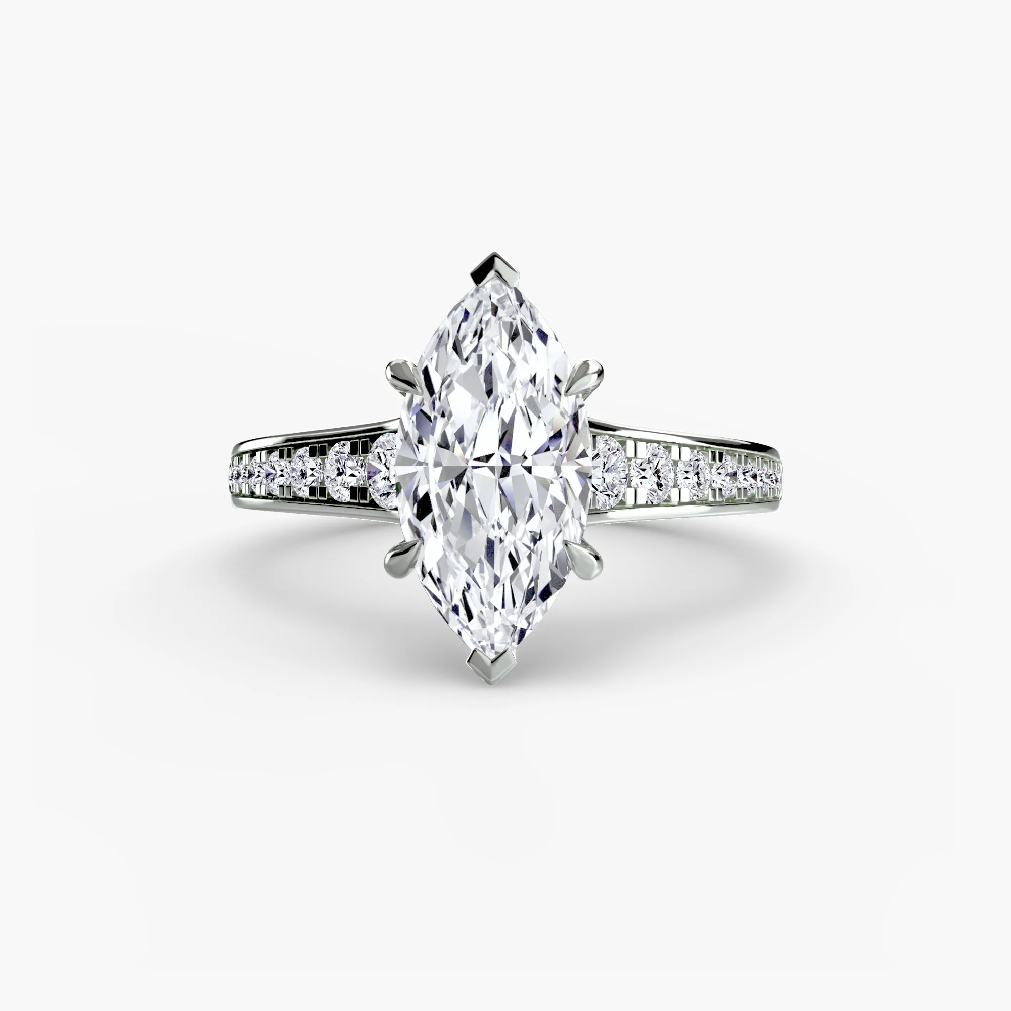 Solitaire with Pavé 7 - Image 11