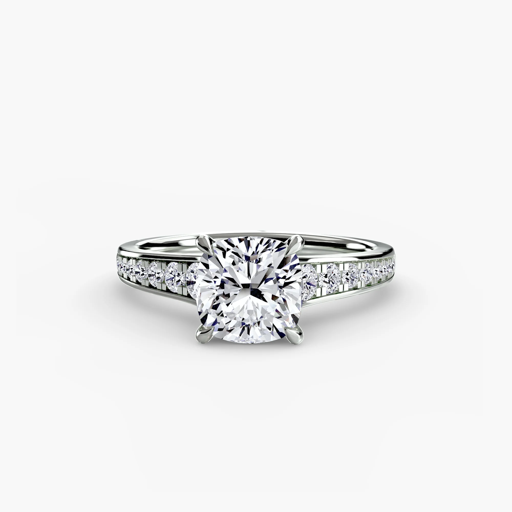Solitaire with Pavé 7 - Image 4