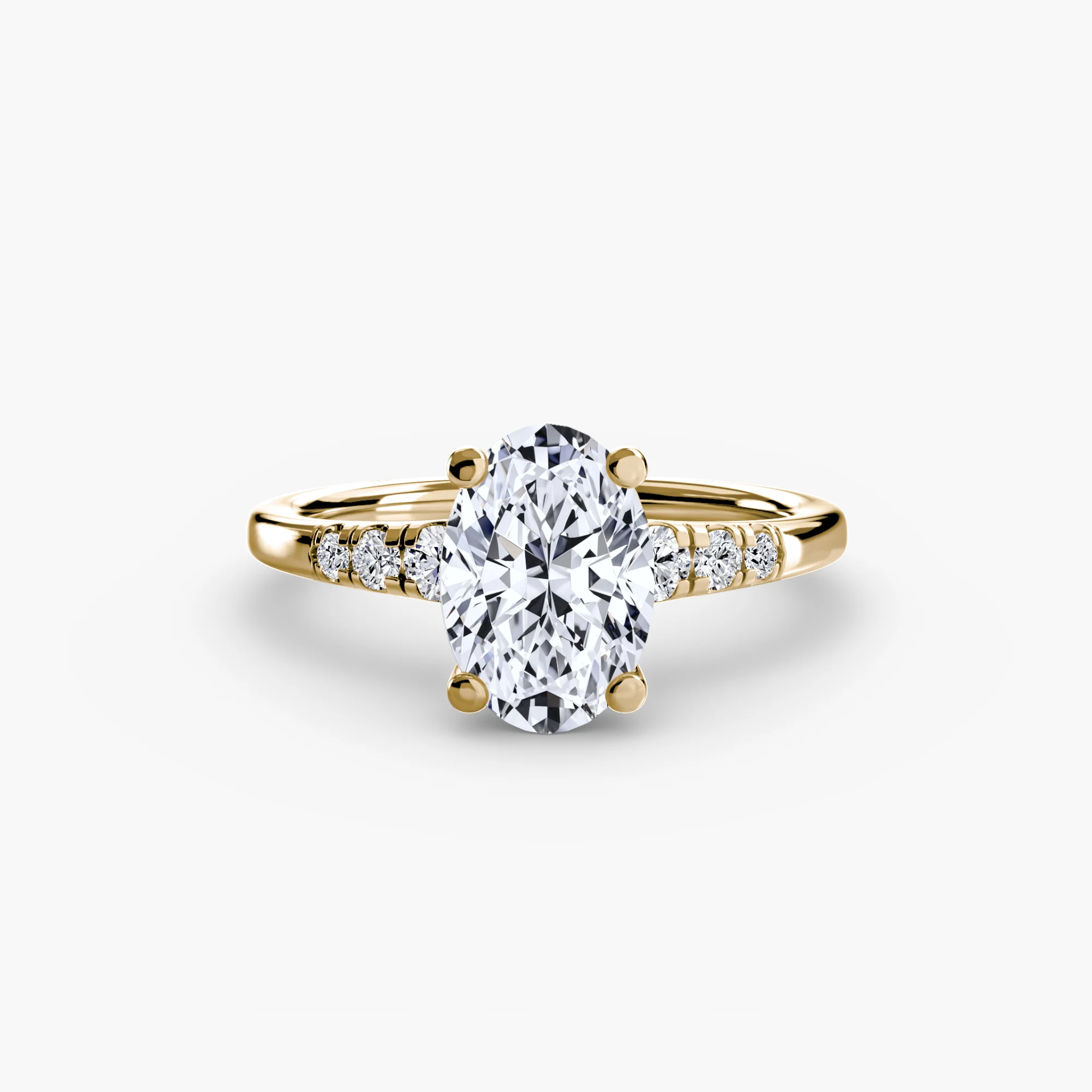 Solitaire with Shoulder Accents - Image 15