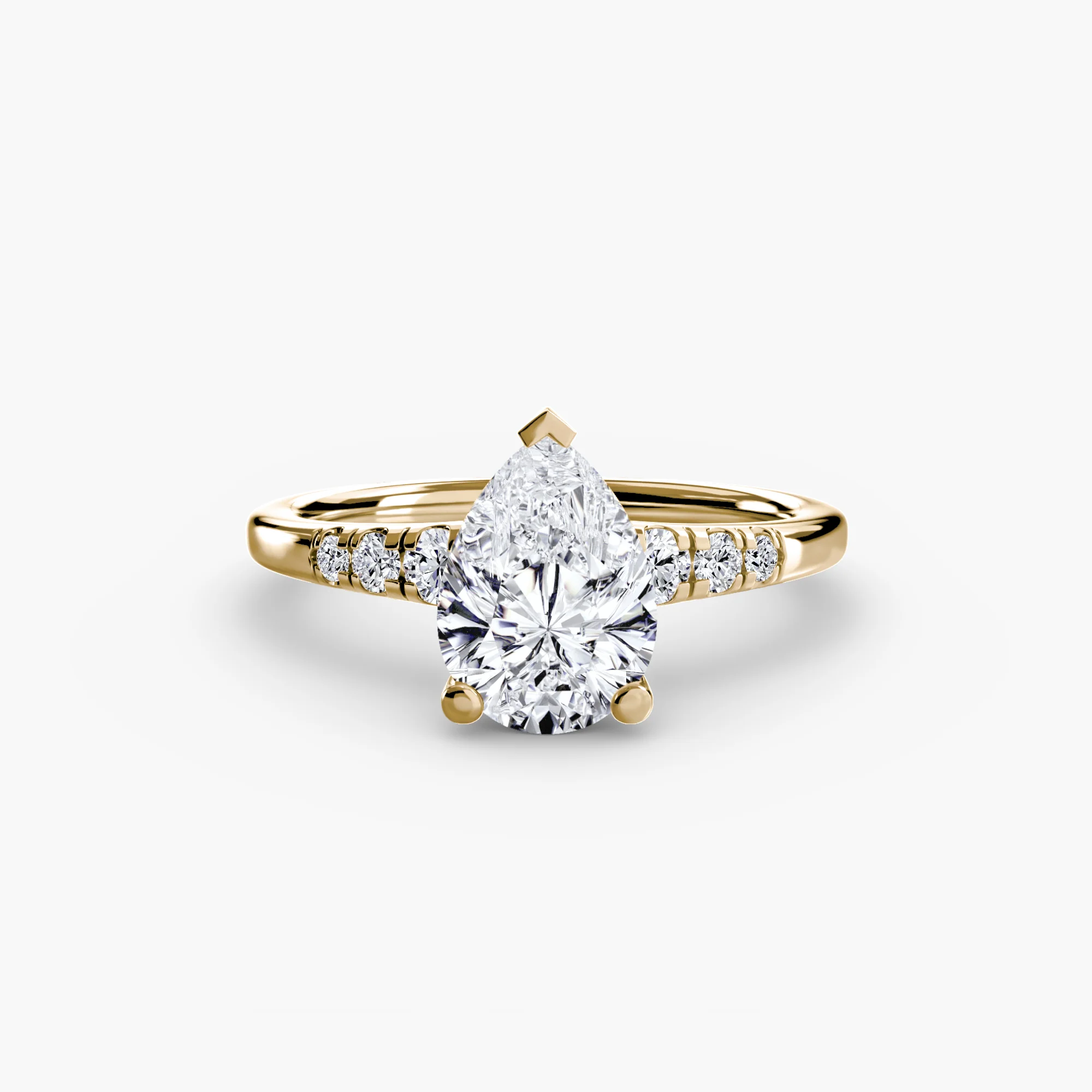 Solitaire with Shoulder Accents - Image 16