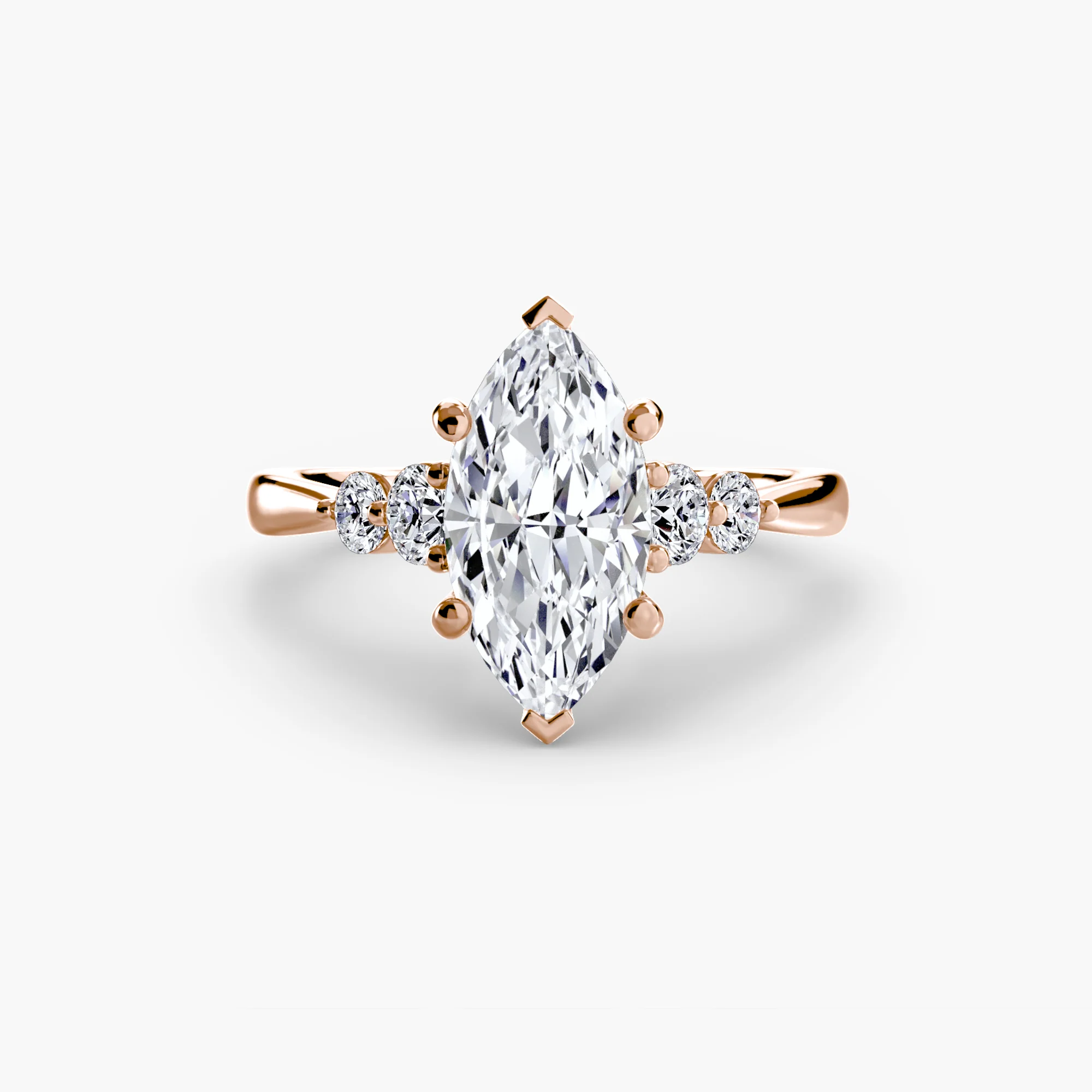 Solitaire with Shoulder Accents 2 - Image 30