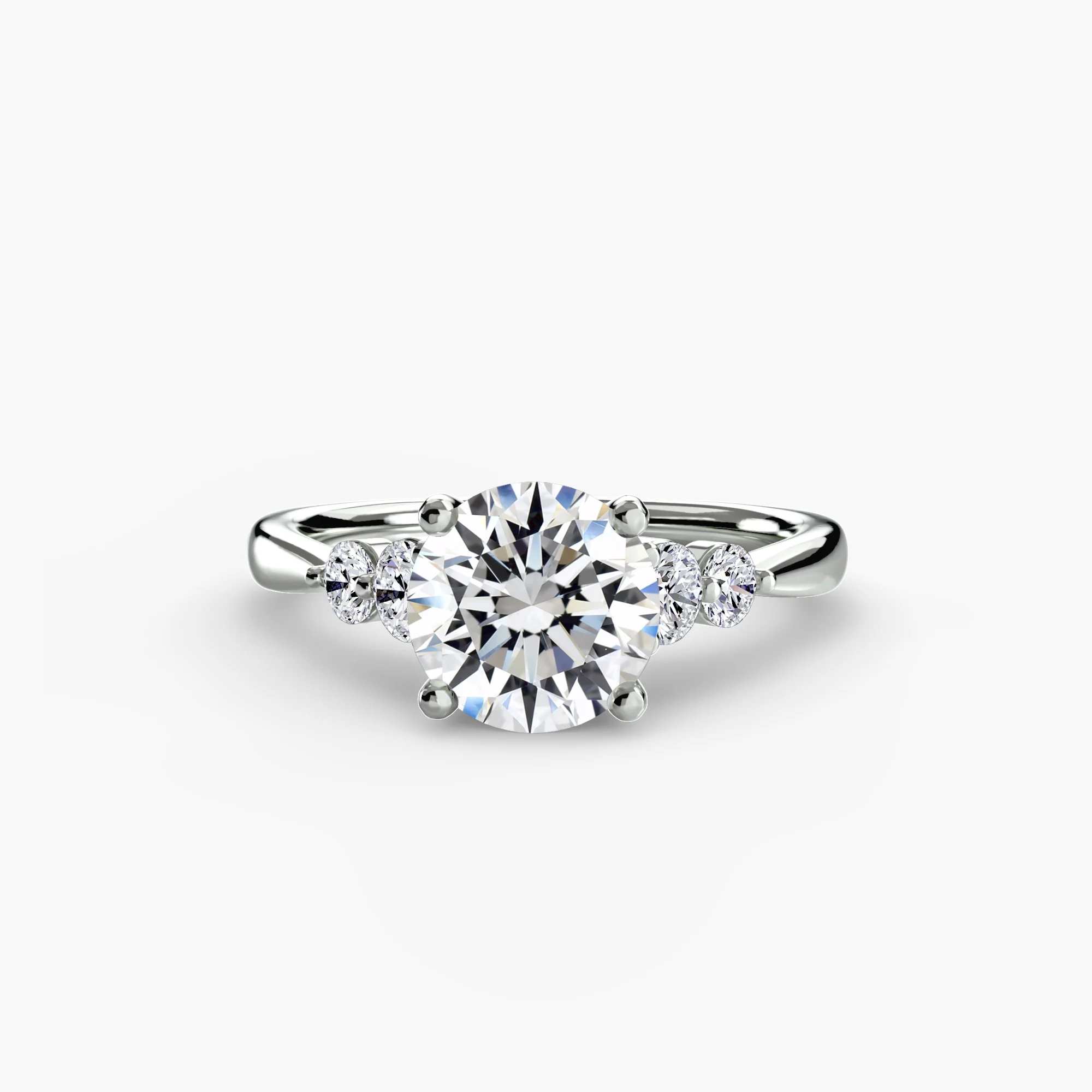 Solitaire with Shoulder Accents 2 - Image 31