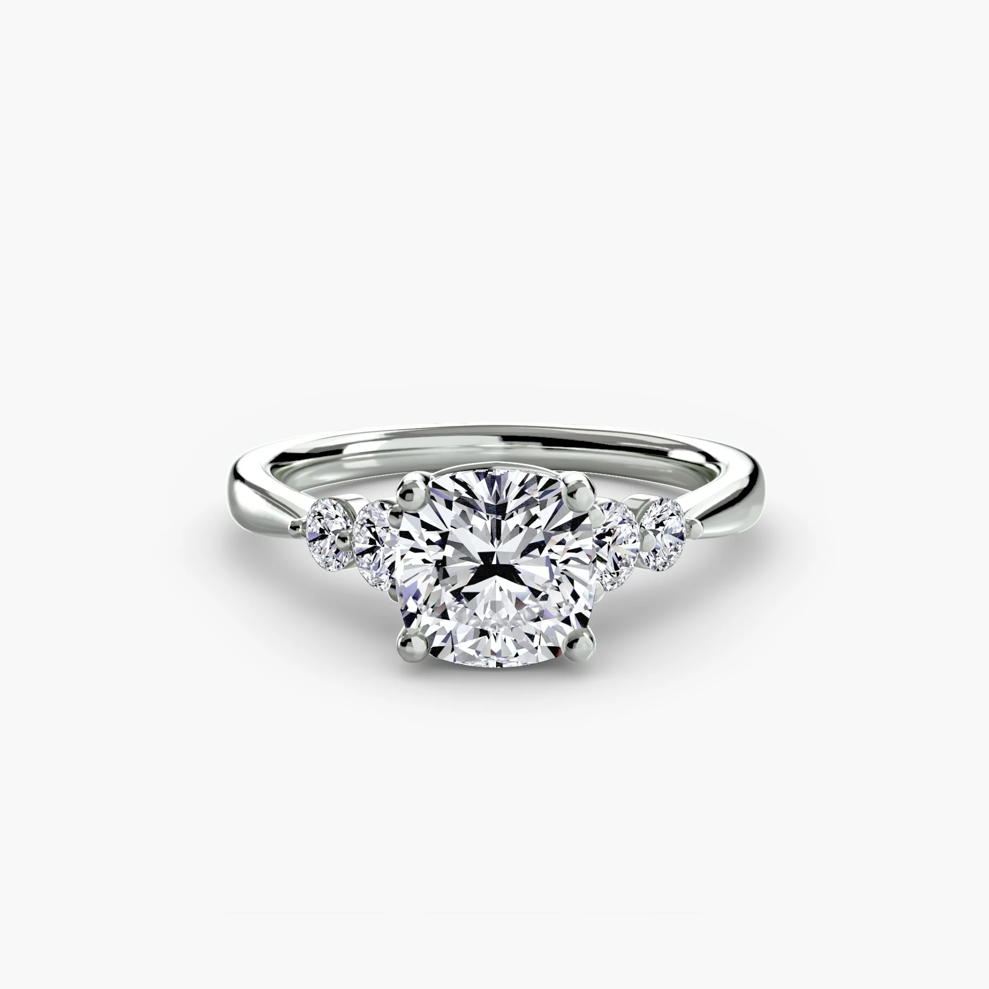Solitaire with Shoulder Accents 2 - Image 33