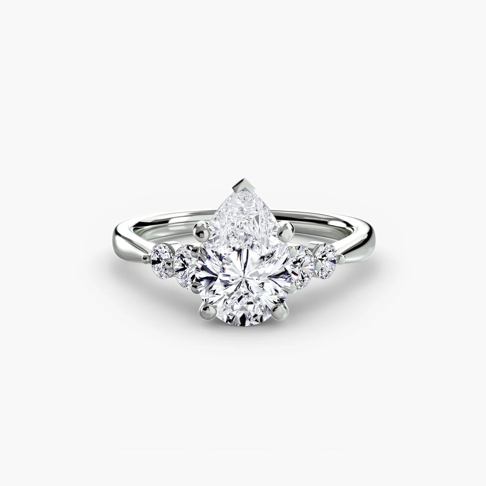 Solitaire with Shoulder Accents 2 - Image 35