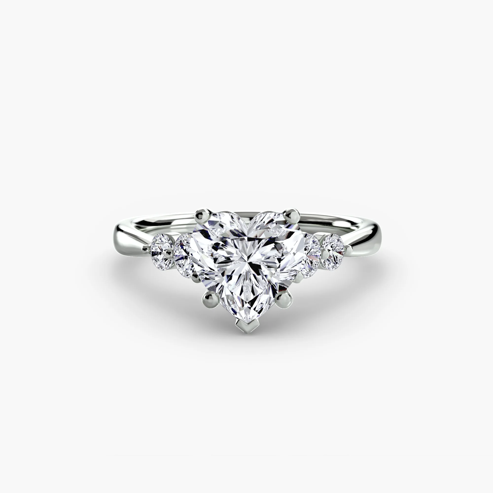 Solitaire with Shoulder Accents 2 - Image 66