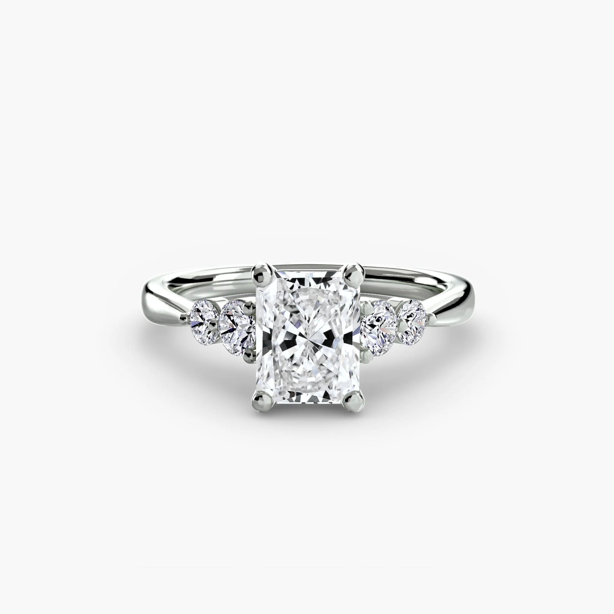 Solitaire with Shoulder Accents 2 - Image 67