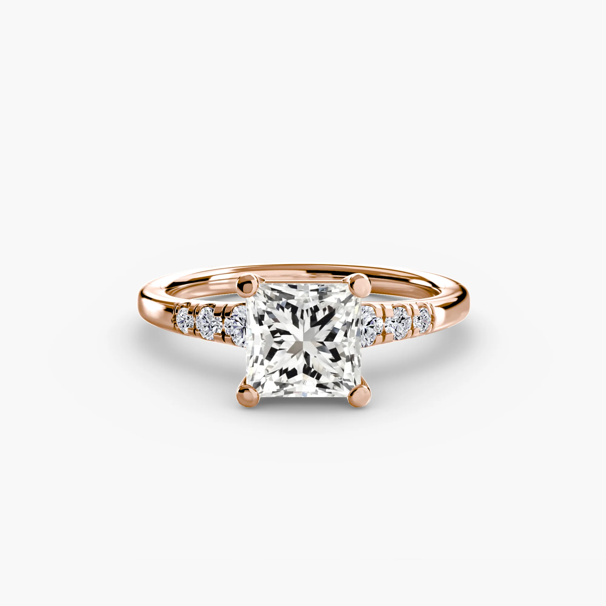 Solitaire with Shoulder Accents - Image 23