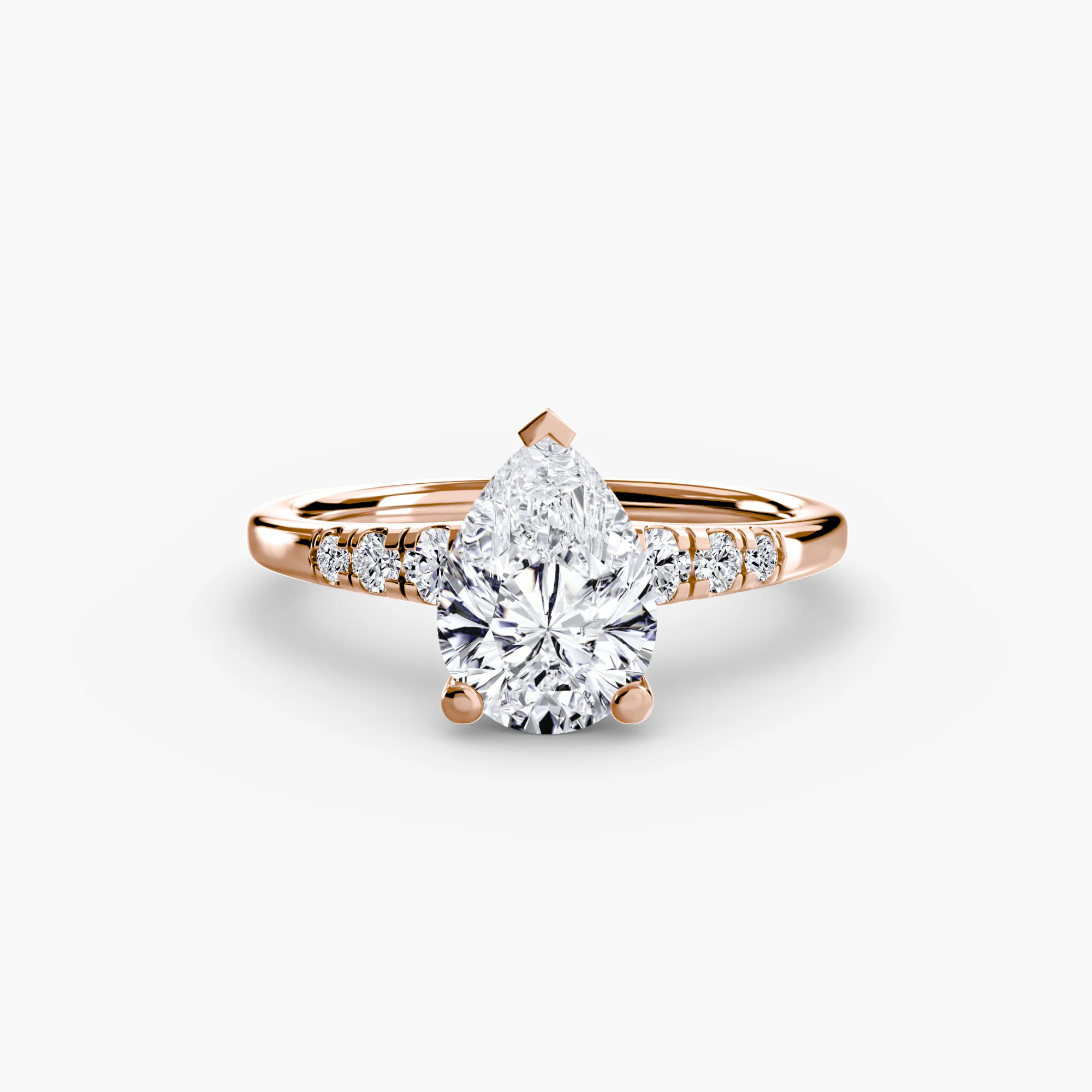 Solitaire with Shoulder Accents - Image 26