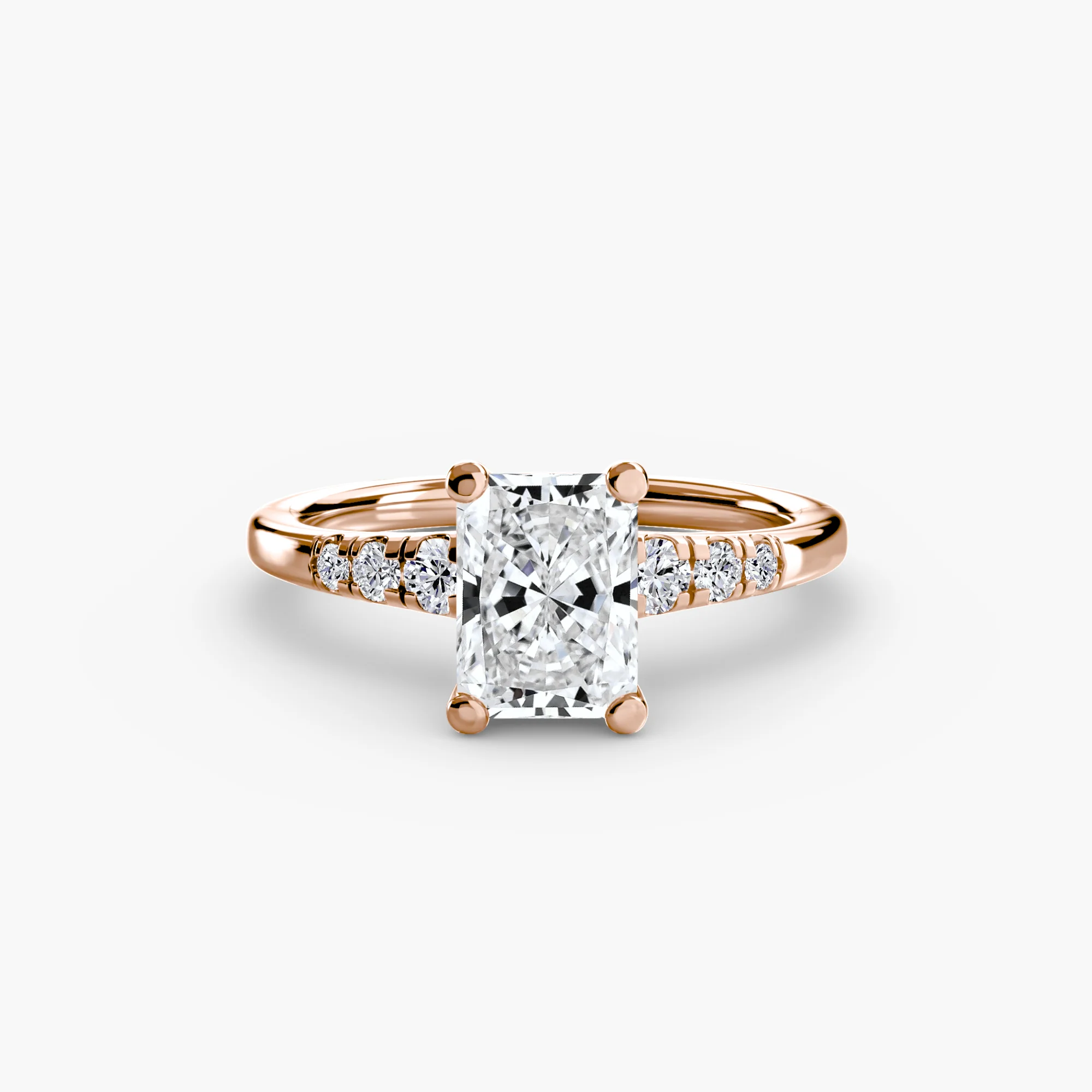 Solitaire with Shoulder Accents - Image 29