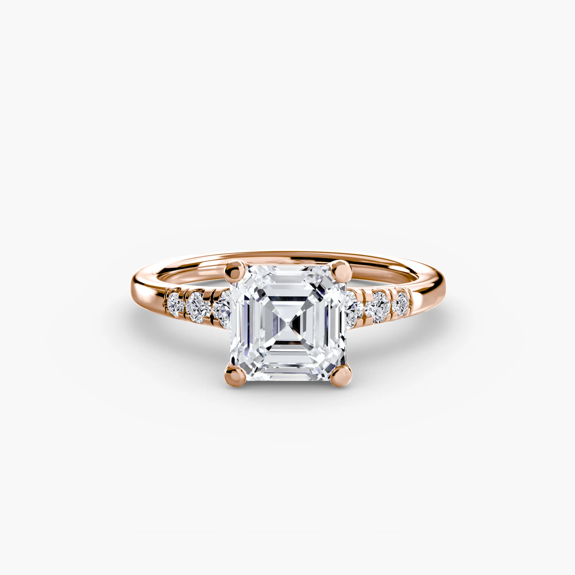 Solitaire with Shoulder Accents - Image 30