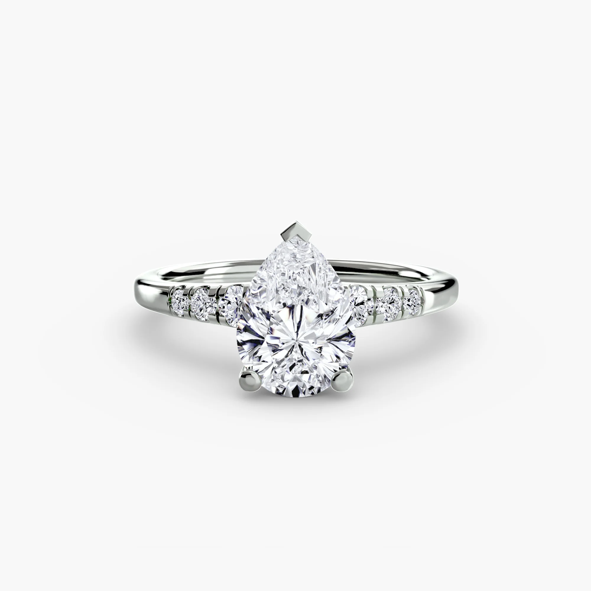 Solitaire with Shoulder Accents - Image 36