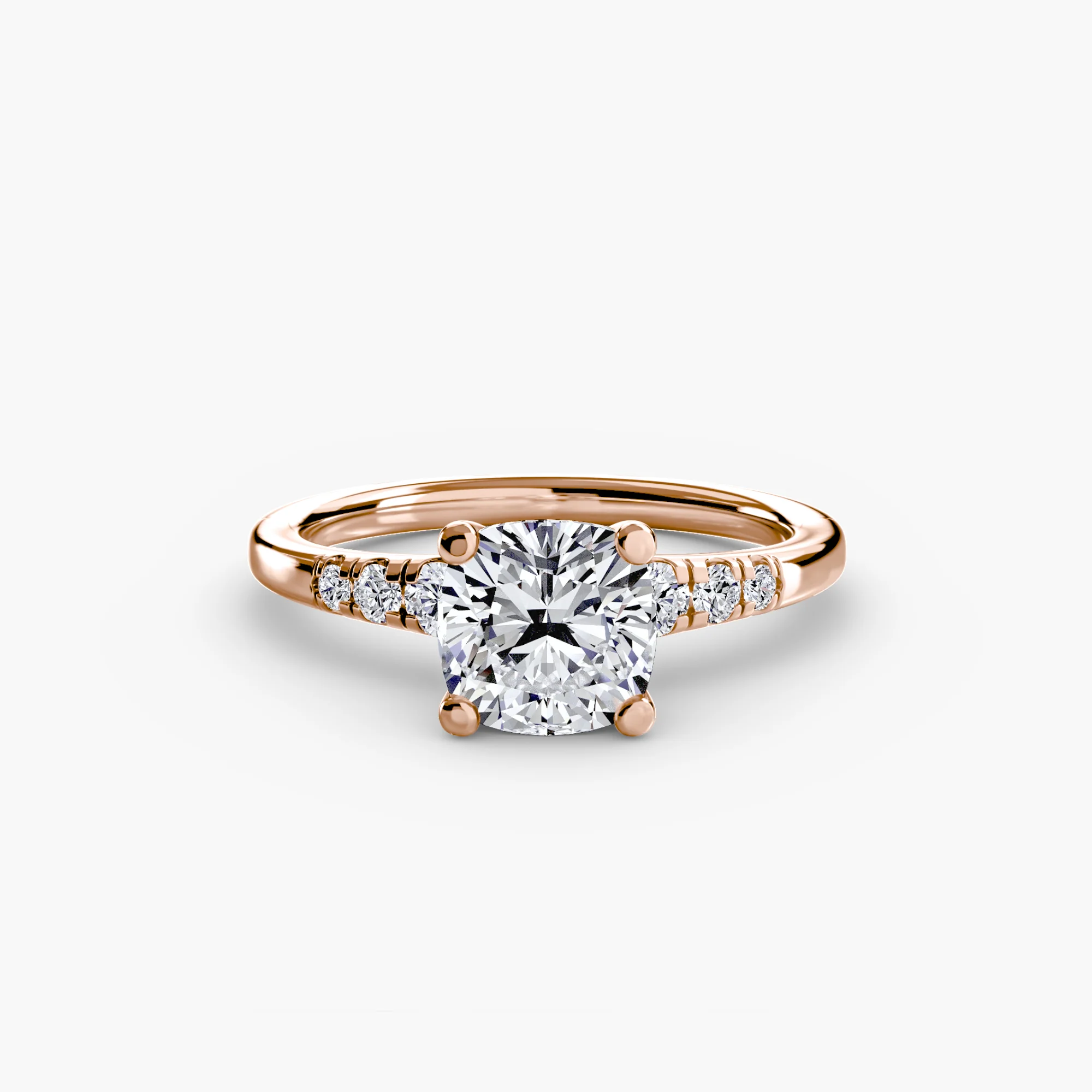 Solitaire with Shoulder Accents - Image 54