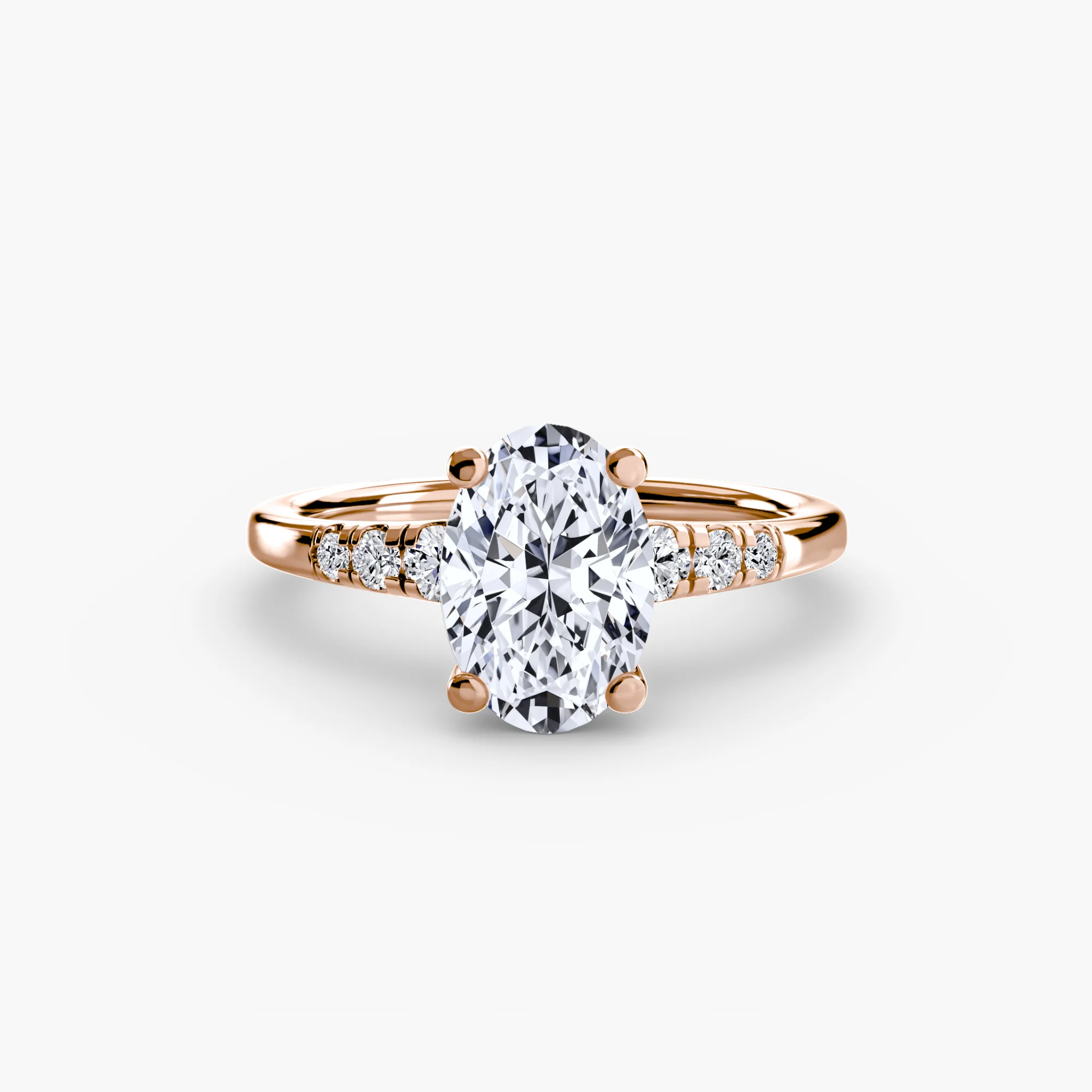 Solitaire with Shoulder Accents - Image 55