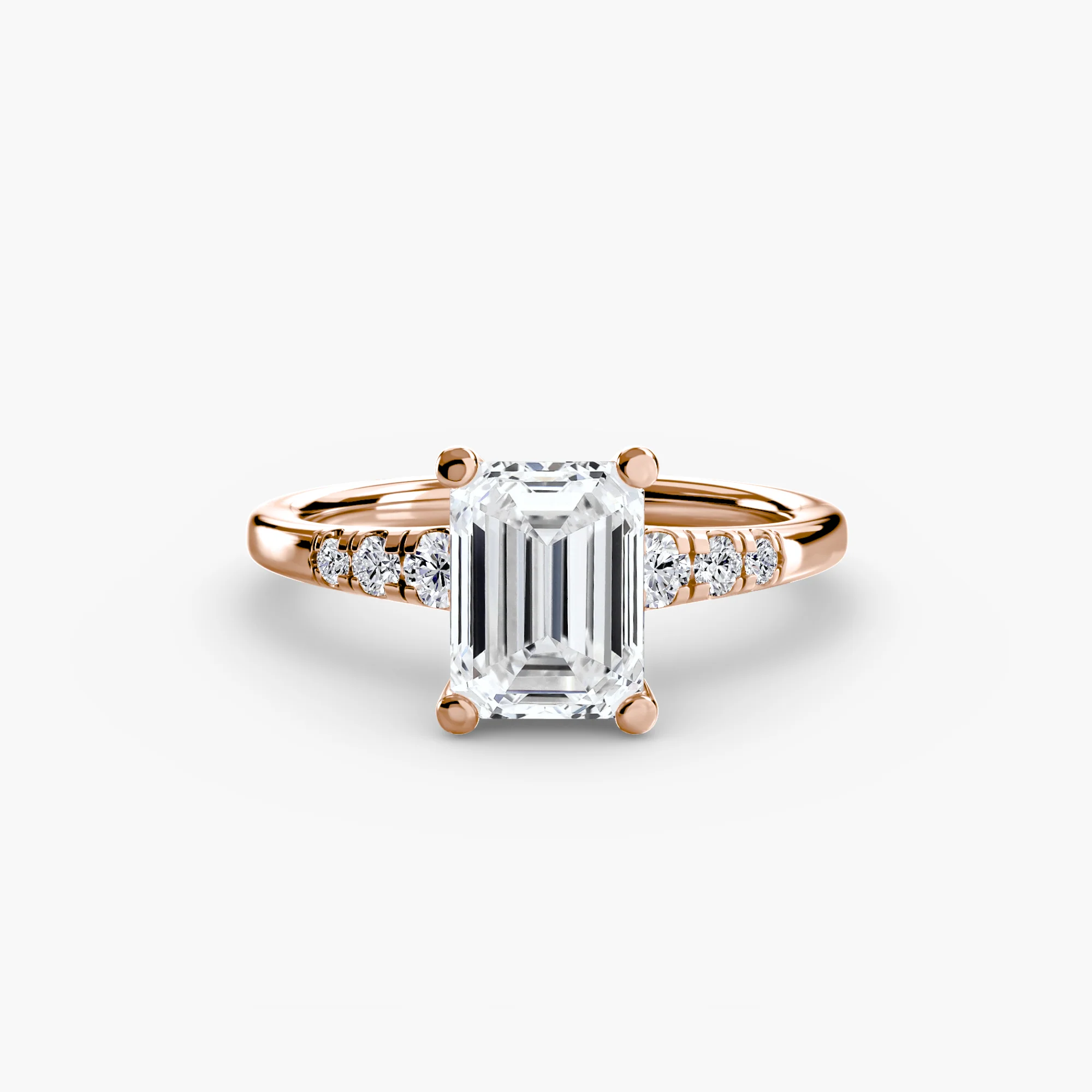 Solitaire with Shoulder Accents - Image 57