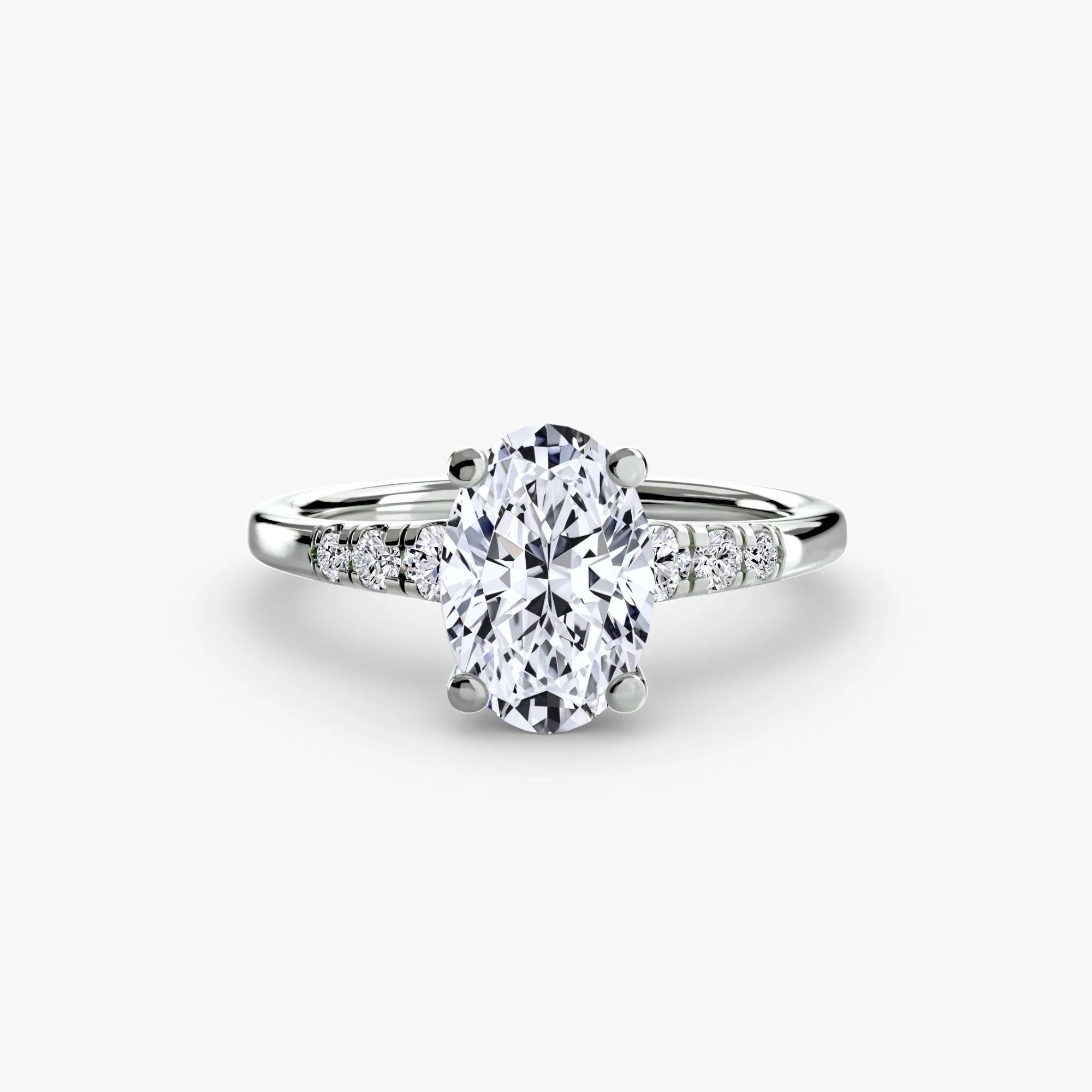 Solitaire with Shoulder Accents - Image 65