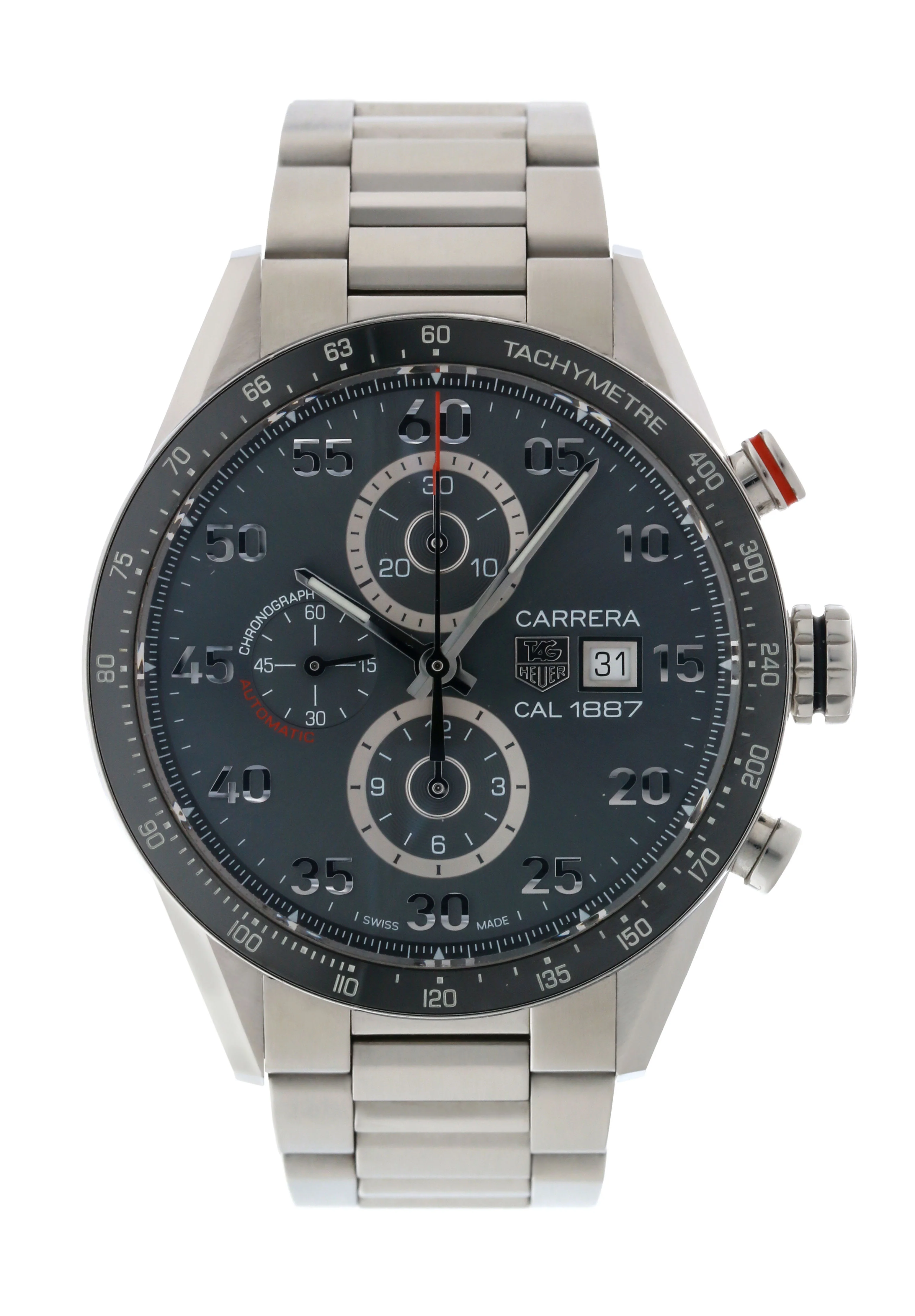 TAG HEUER CARERRA CAL 1887 43MM (2014 BP) #CAR2A11-01