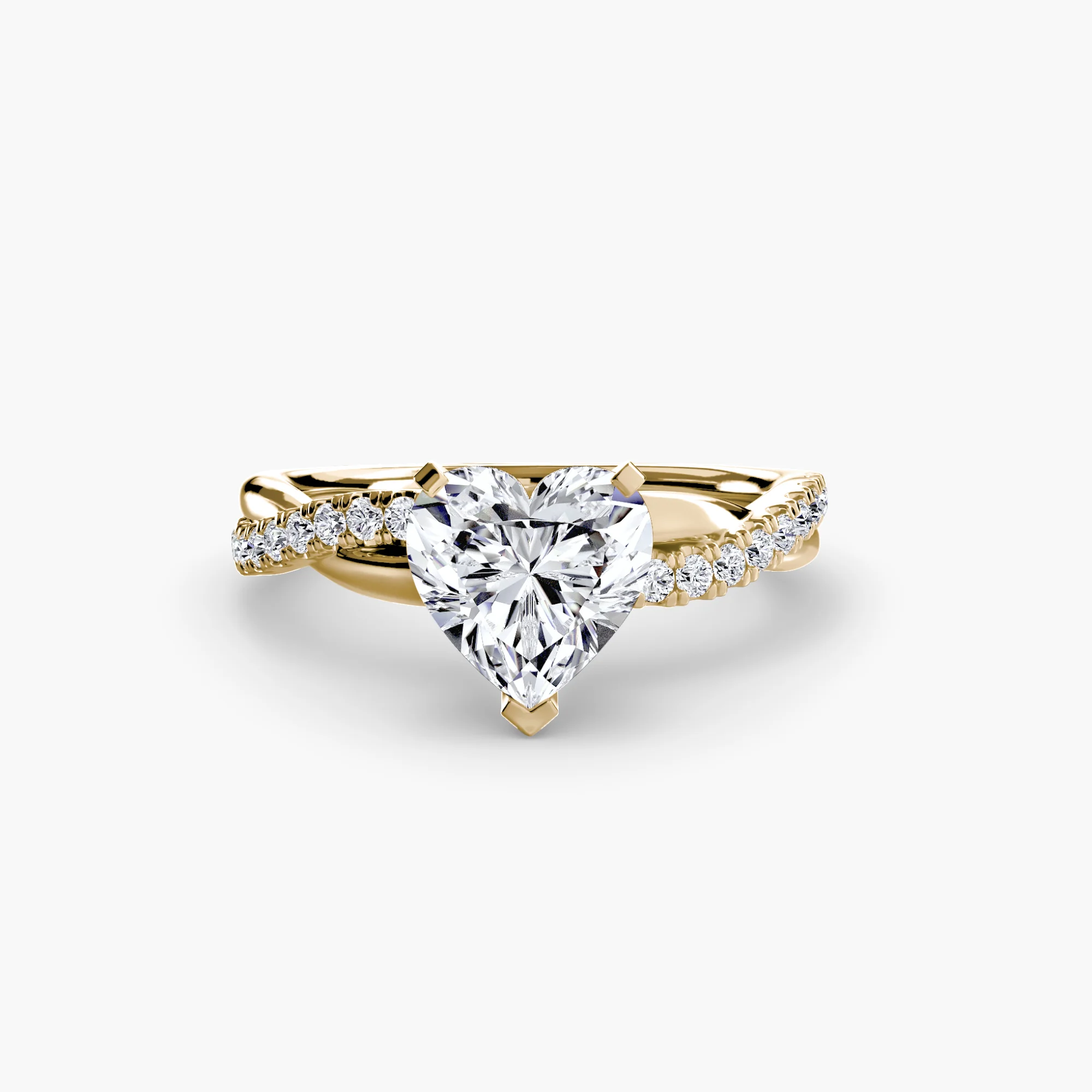 The Emerald Twist Pavé Ring - Image 16