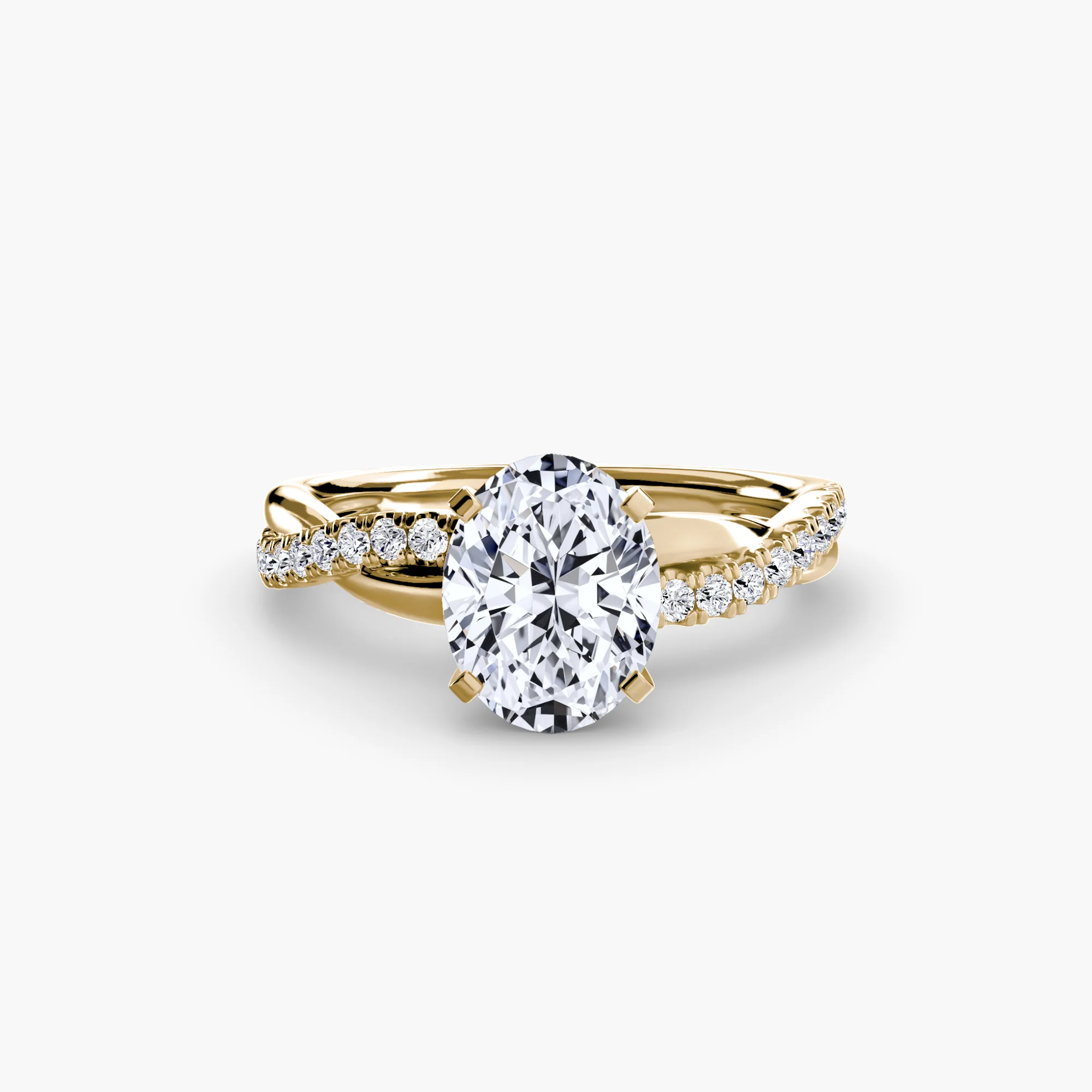 The Emerald Twist Pavé Ring - Image 40