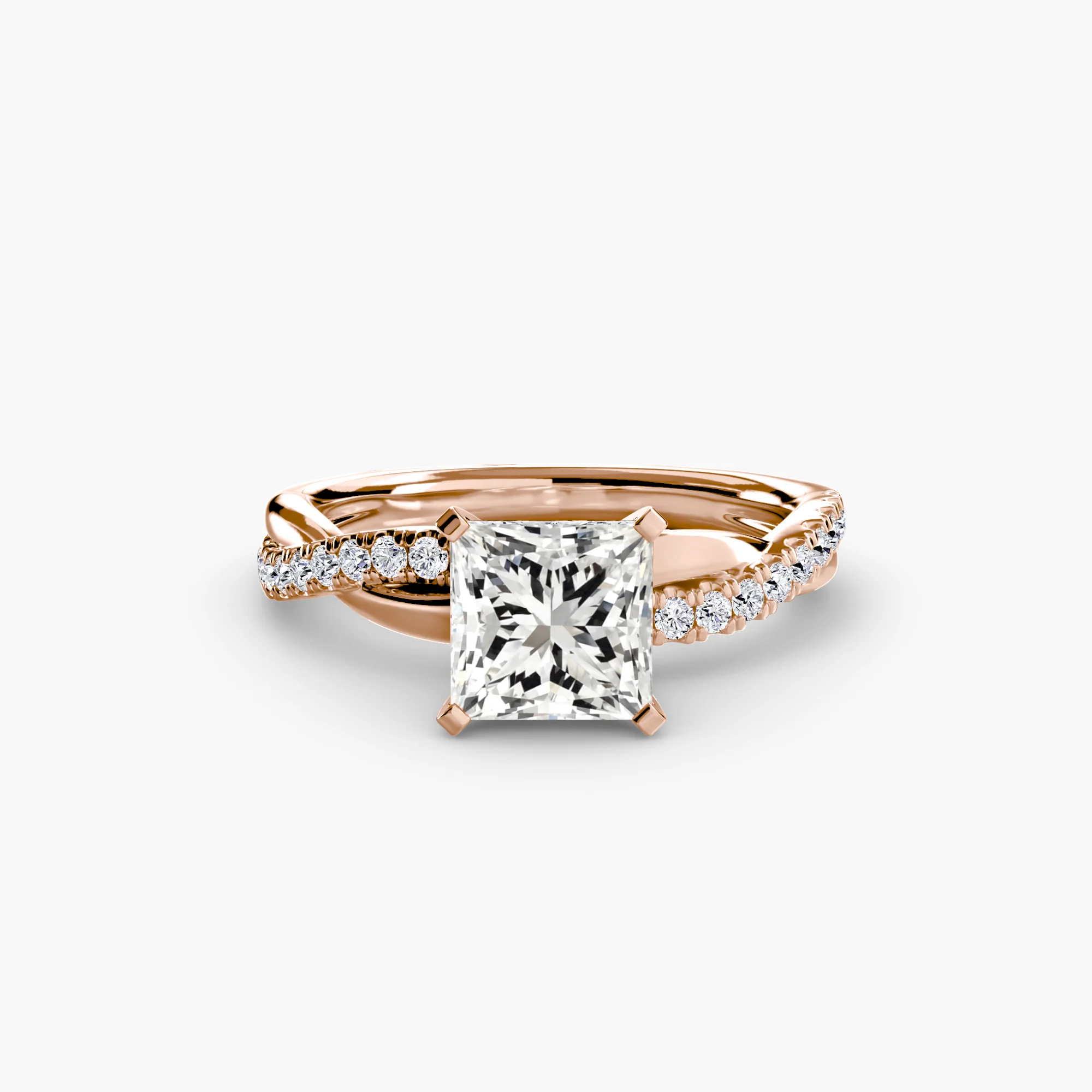 The Emerald Twist Pavé Ring - Image 47