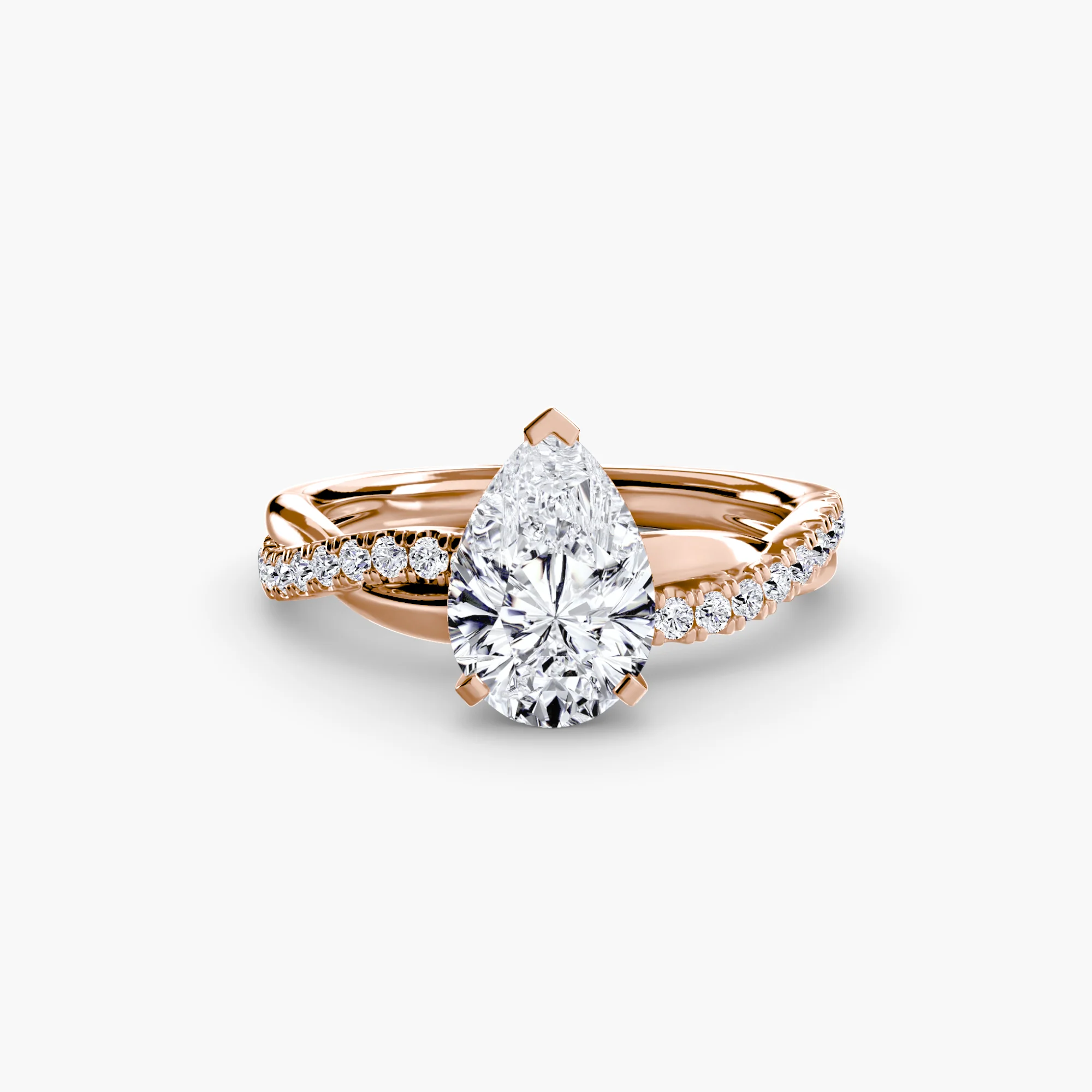 The Emerald Twist Pavé Ring - Image 50