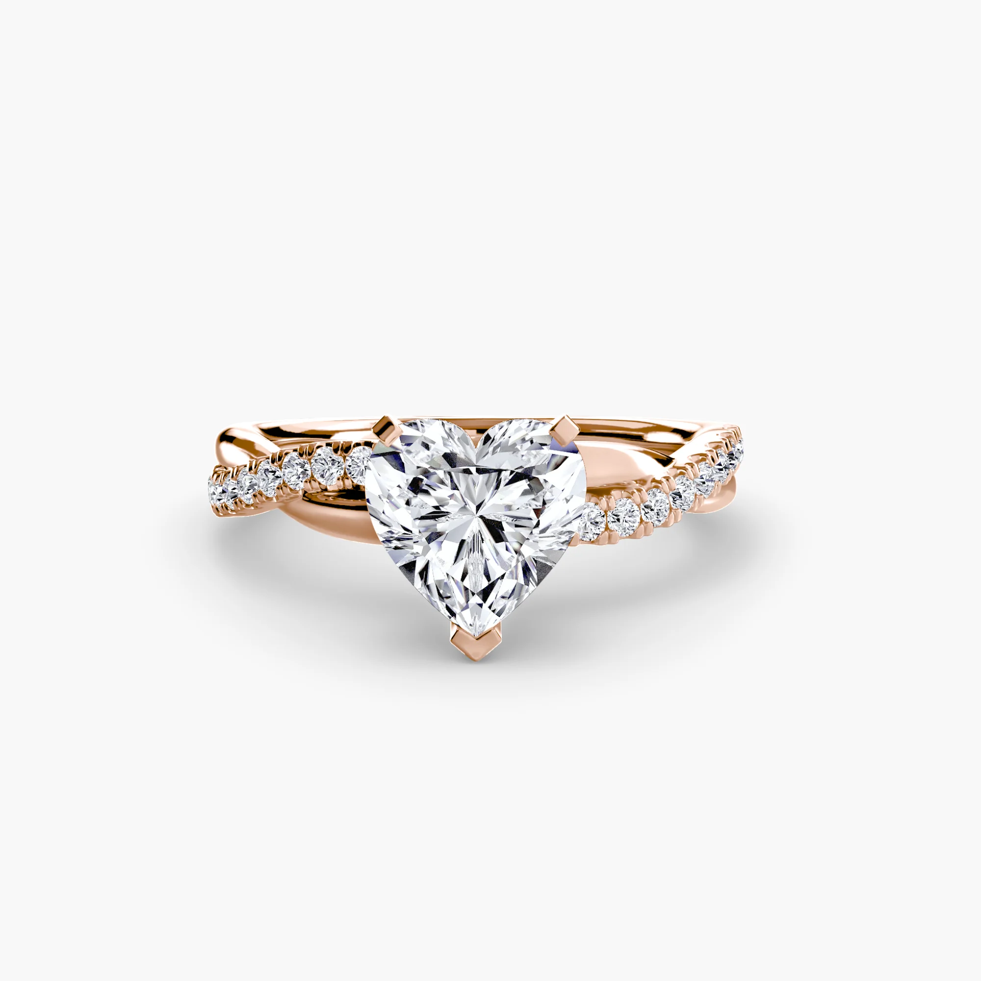 The Emerald Twist Pavé Ring - Image 52
