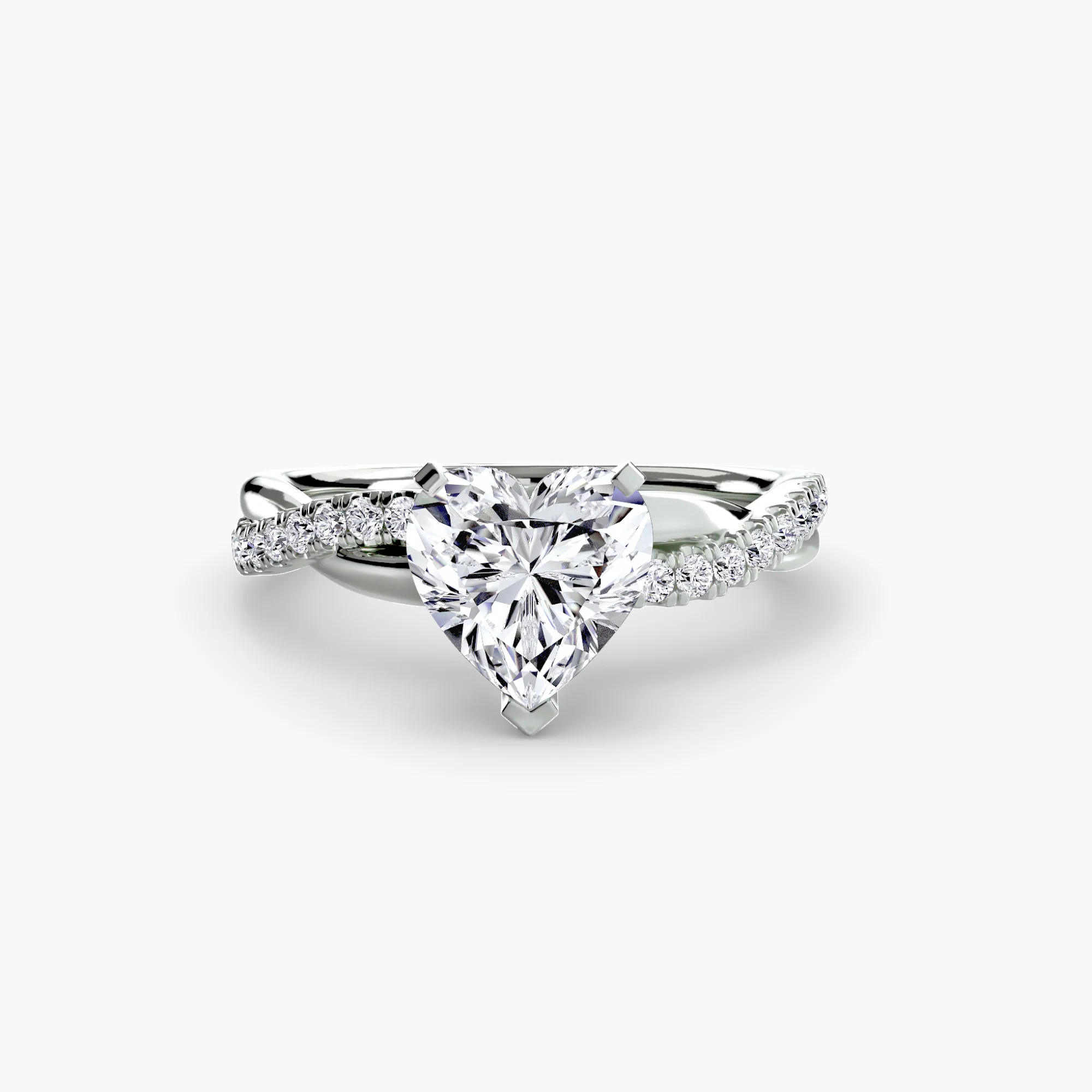 The Emerald Twist Pavé Ring - Image 7