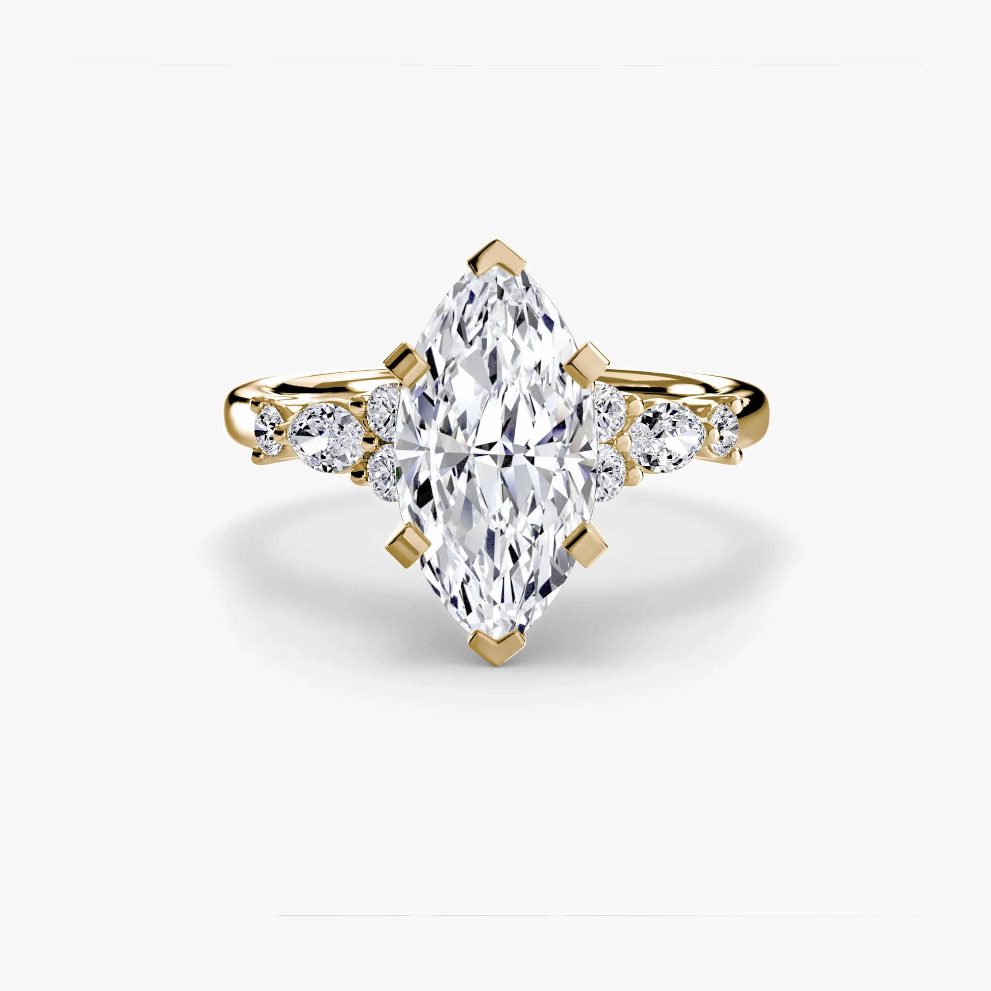 The Floral Accent Solitaire - Image 21