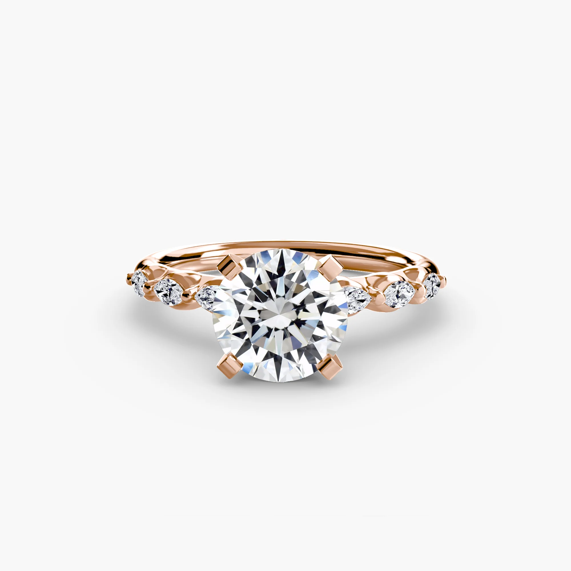 The Floral Accent Solitaire - Image 22