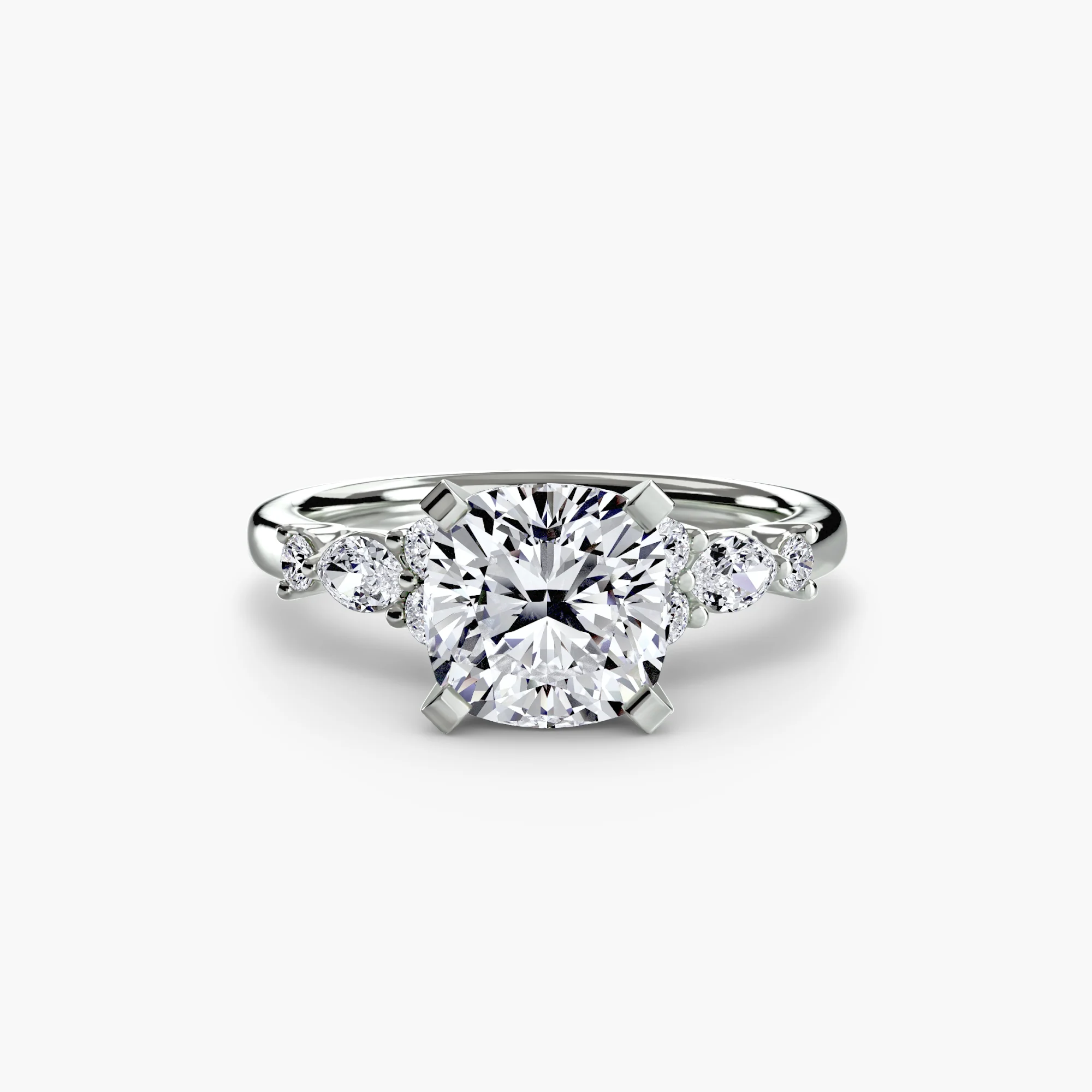 The Floral Accent Solitaire - Image 34