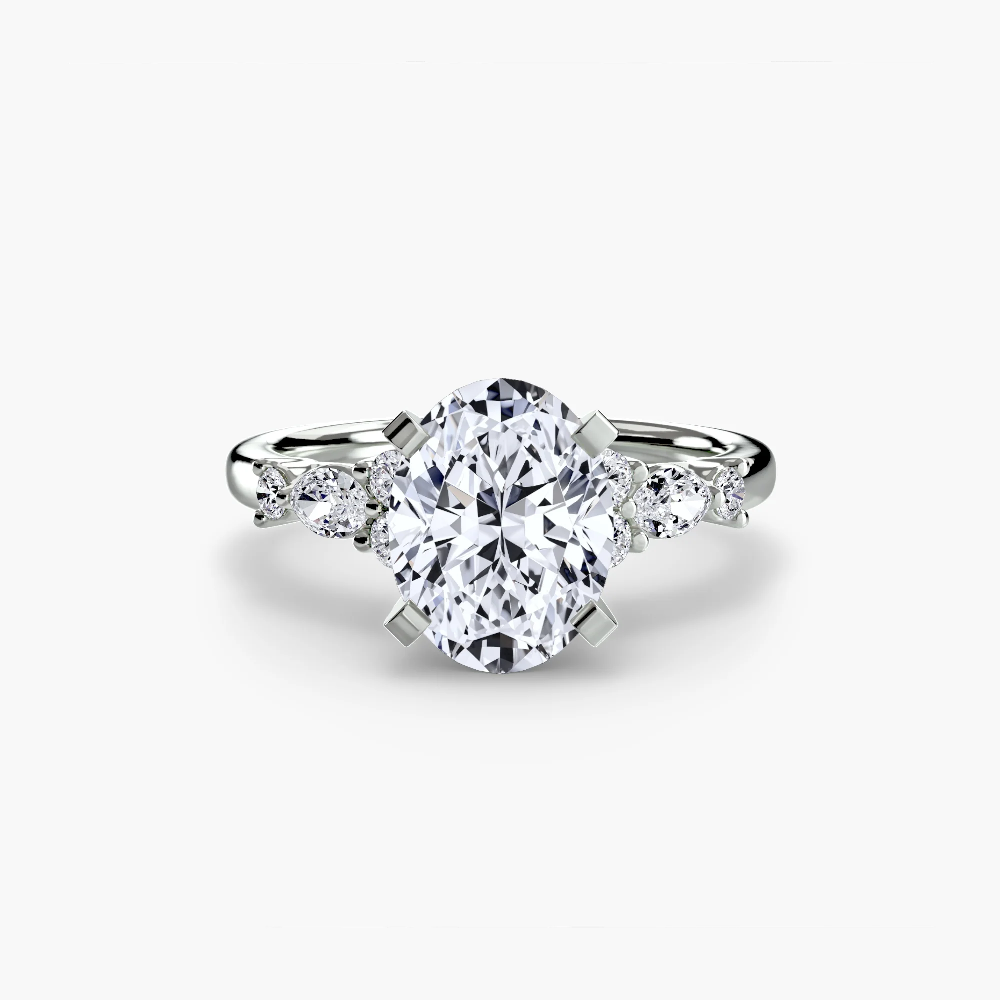 The Floral Accent Solitaire - Image 35