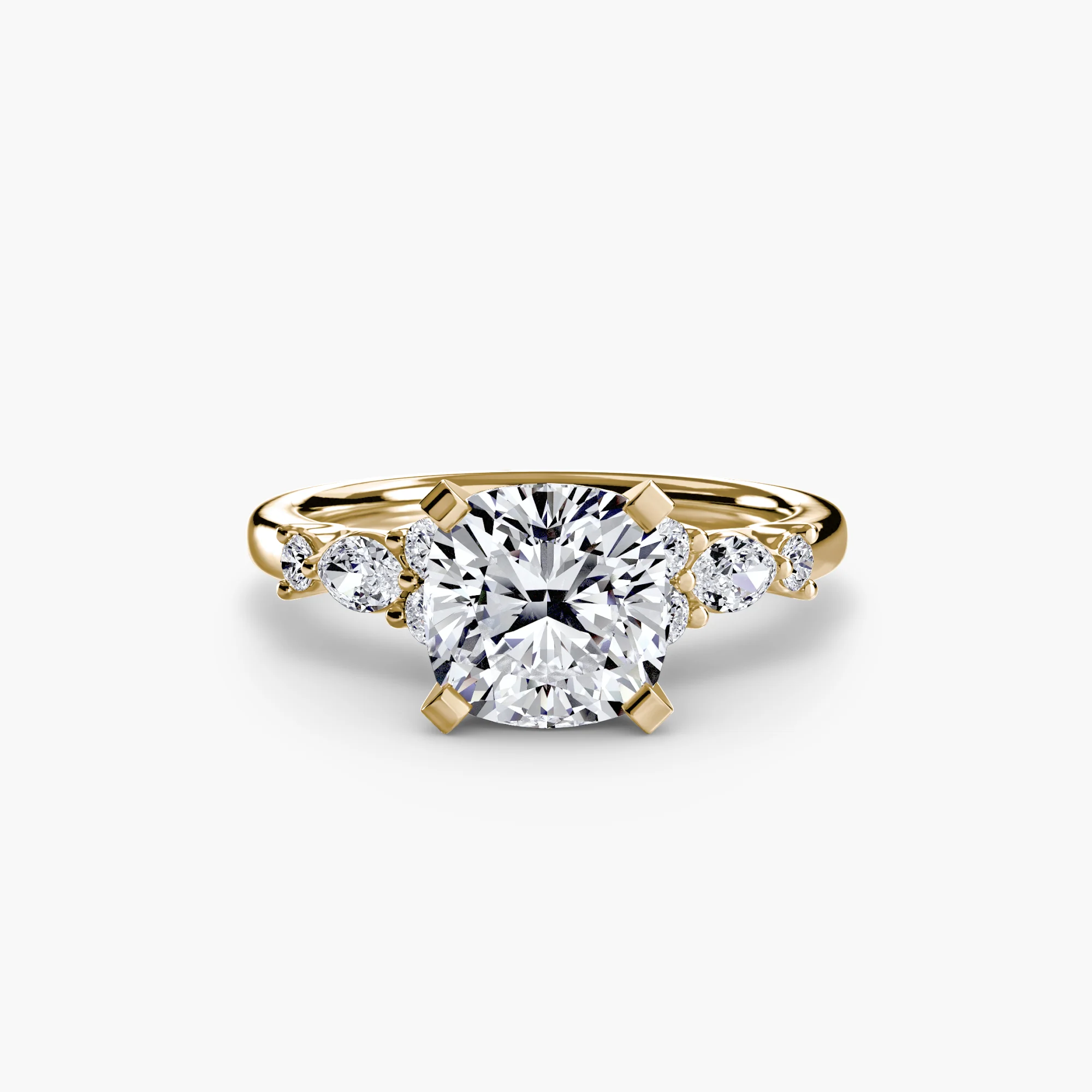 The Floral Accent Solitaire - Image 44
