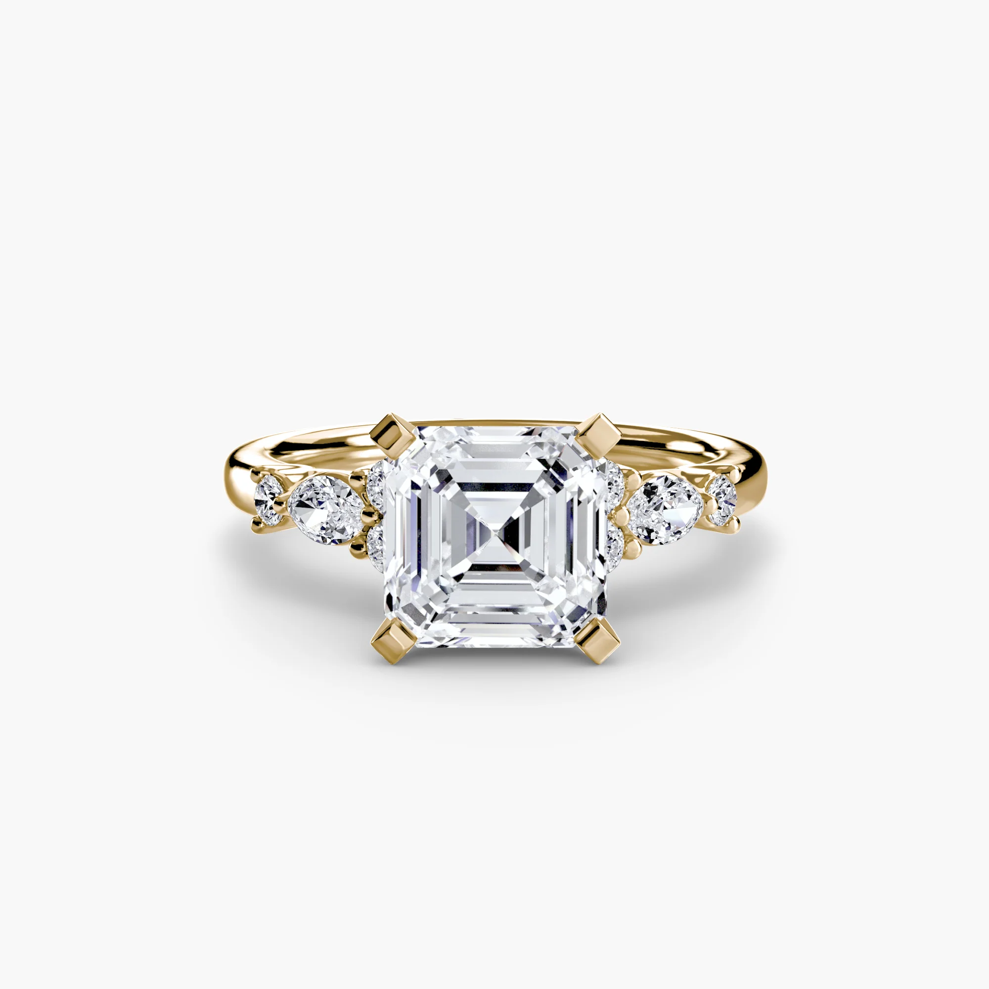 The Floral Accent Solitaire - Image 50
