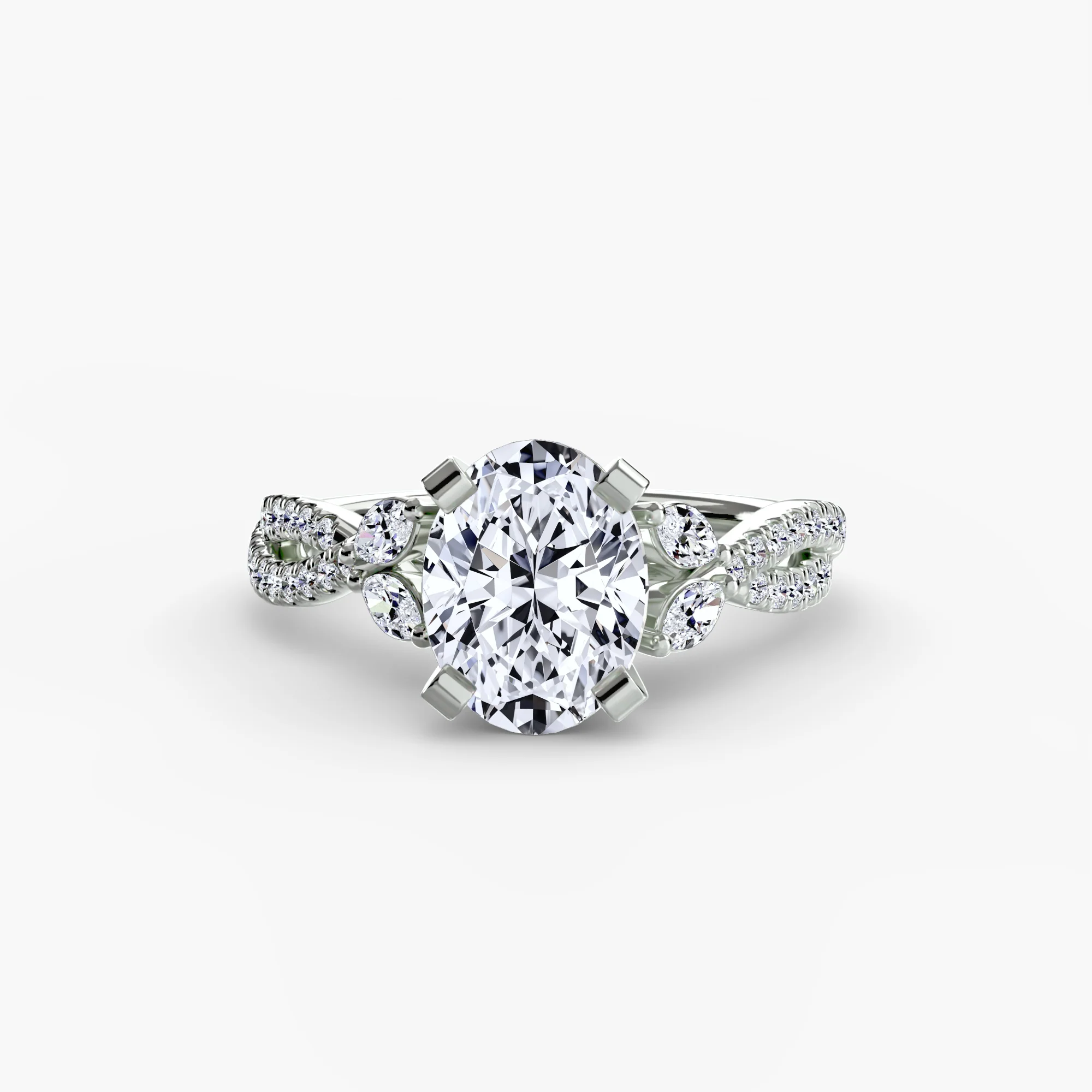 The Twist Pavé Ring - Image 2