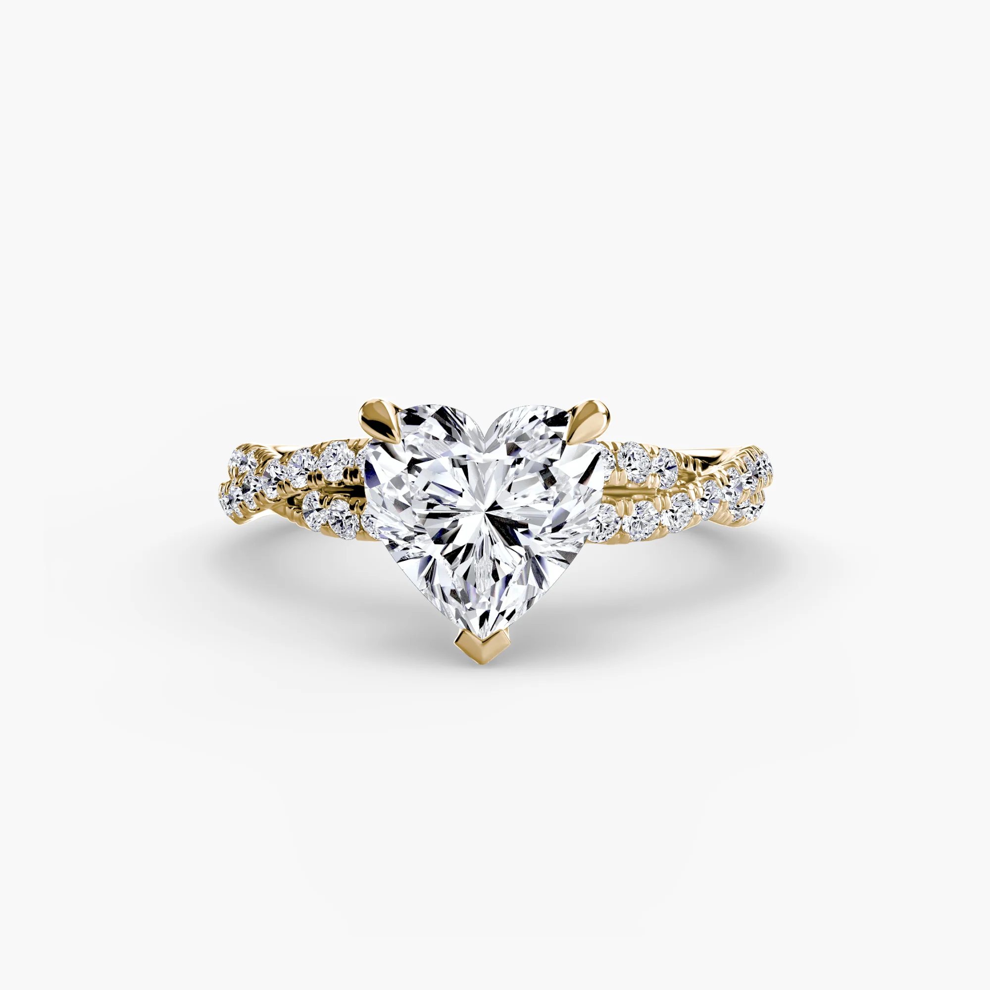 The Twisted Pavé Solitaire - Image 18