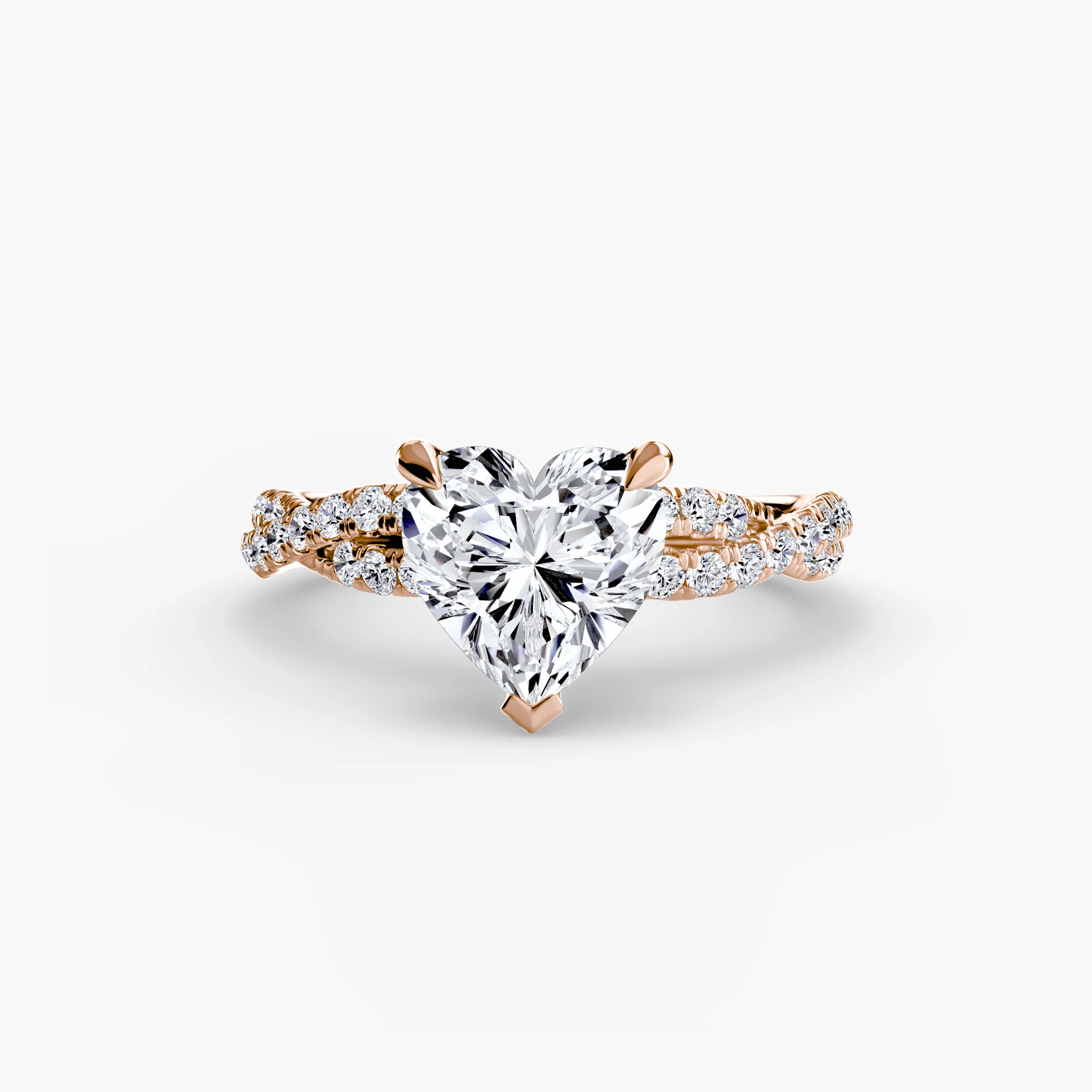 The Twisted Pavé Solitaire - Image 28