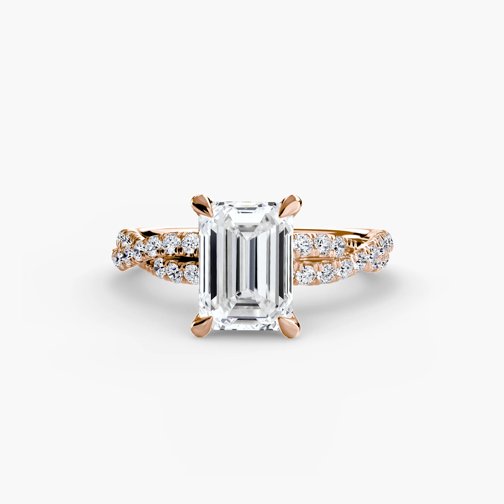 The Twisted Pavé Solitaire - Image 57