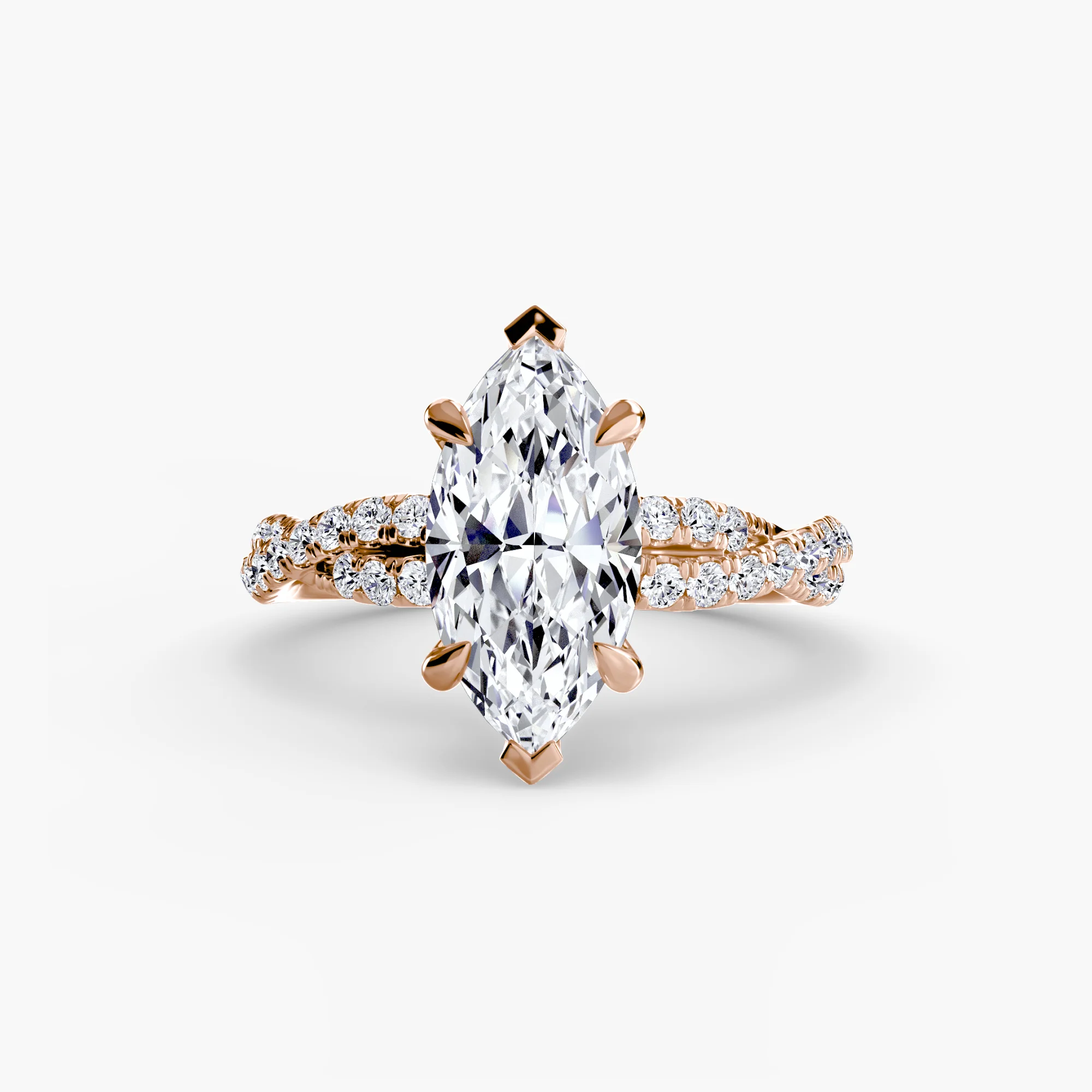 The Twisted Pavé Solitaire - Image 61