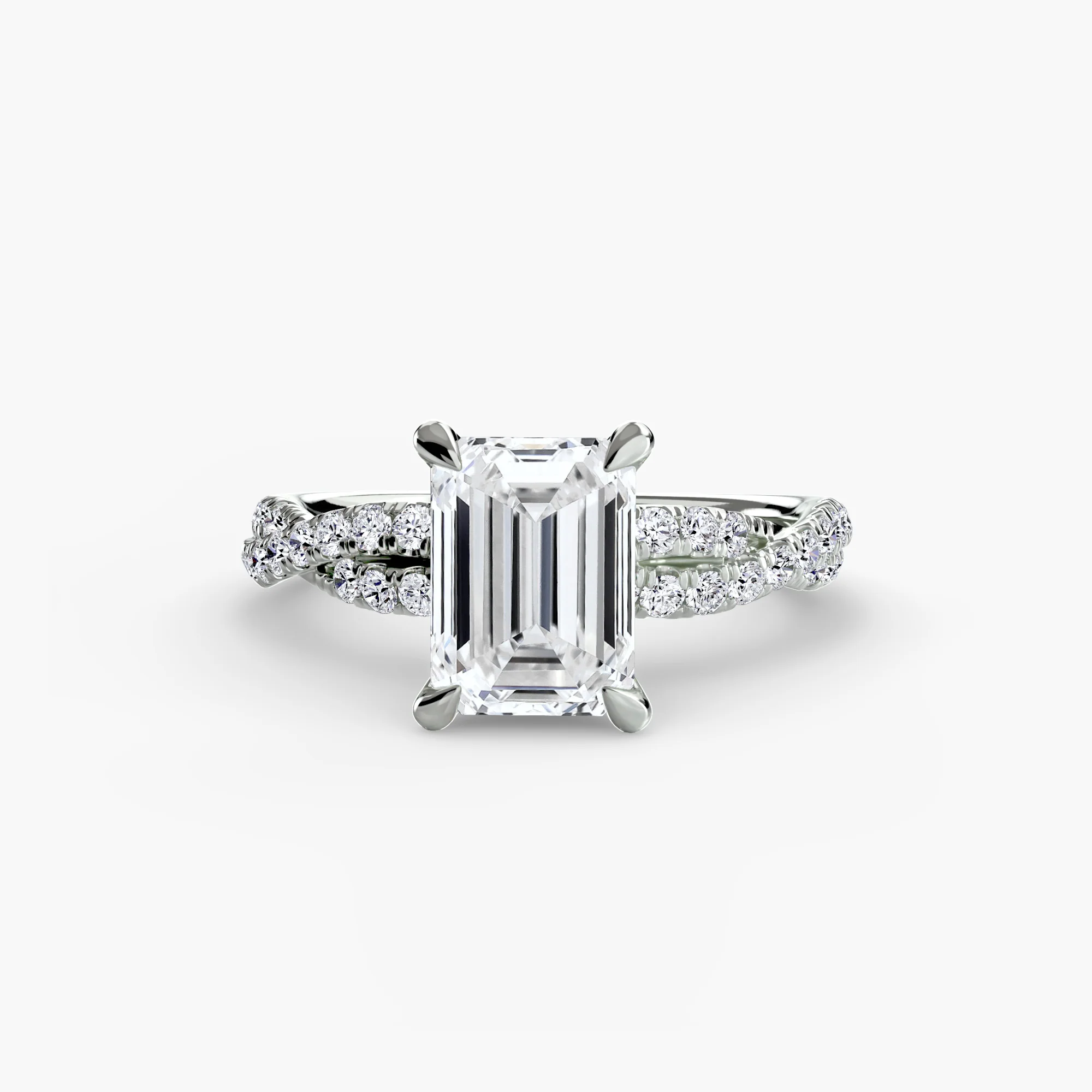 The Twisted Pavé Solitaire - Image 67