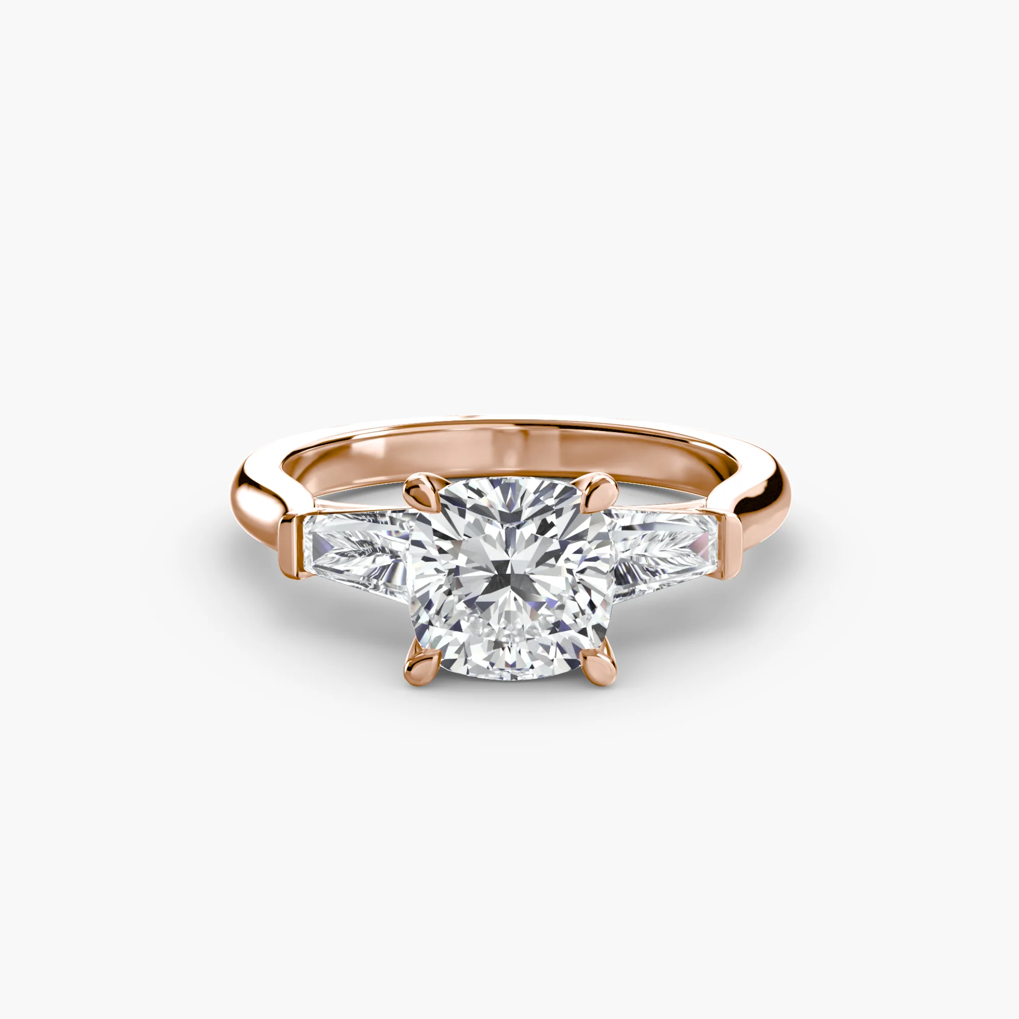 Three-Stone Ring (Baguette Side Stones) - Image 22