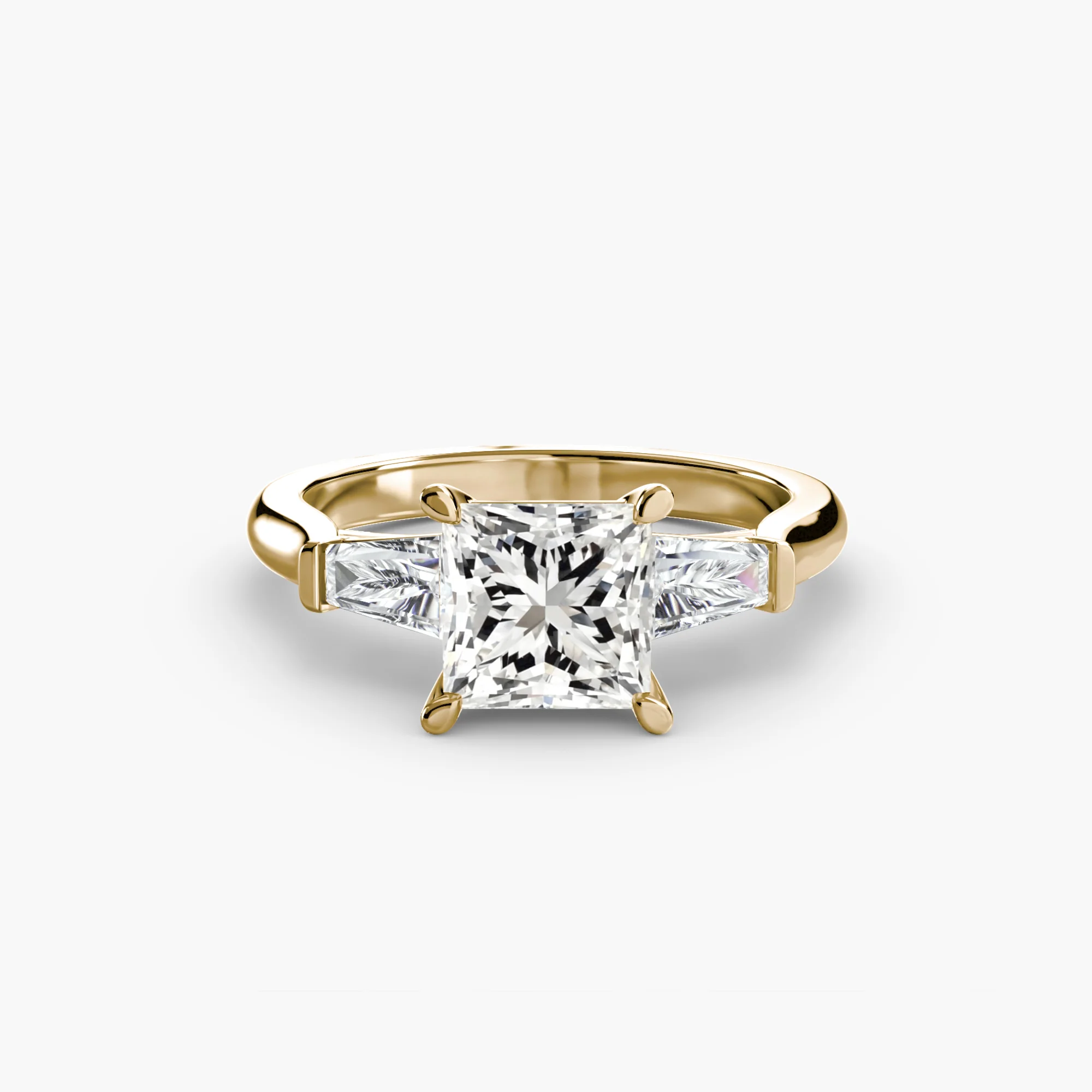 Three-Stone Ring (Baguette Side Stones) - Image 39