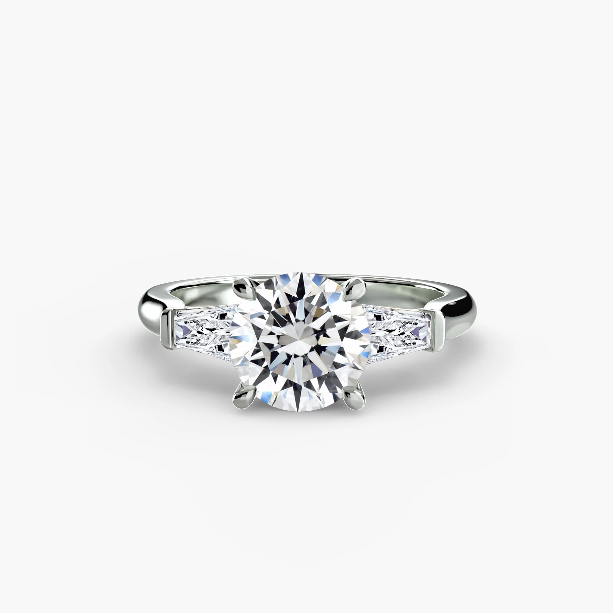 Three-Stone Ring (Baguette Side Stones) - Image 56