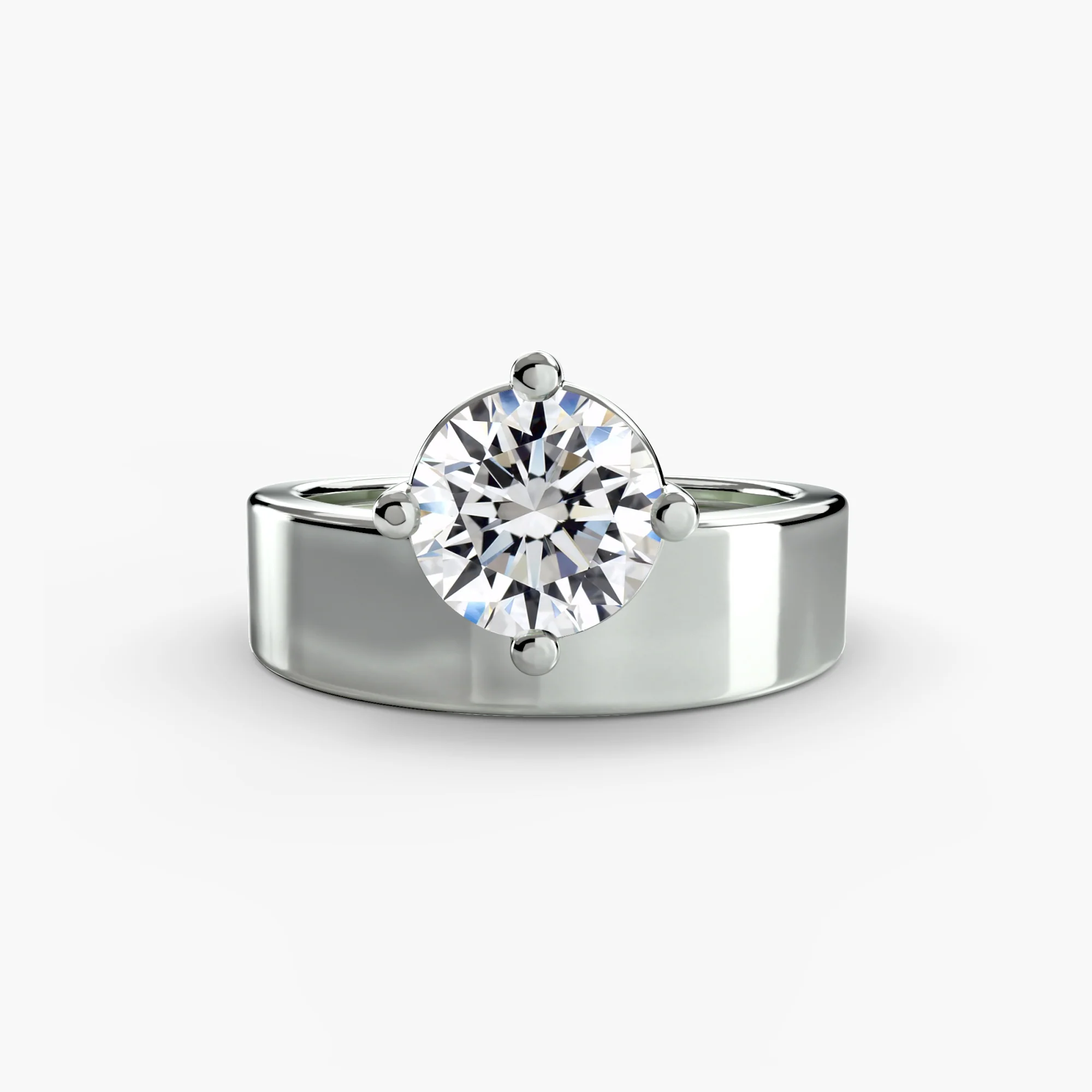 Wide Band Solitaire - Image 2