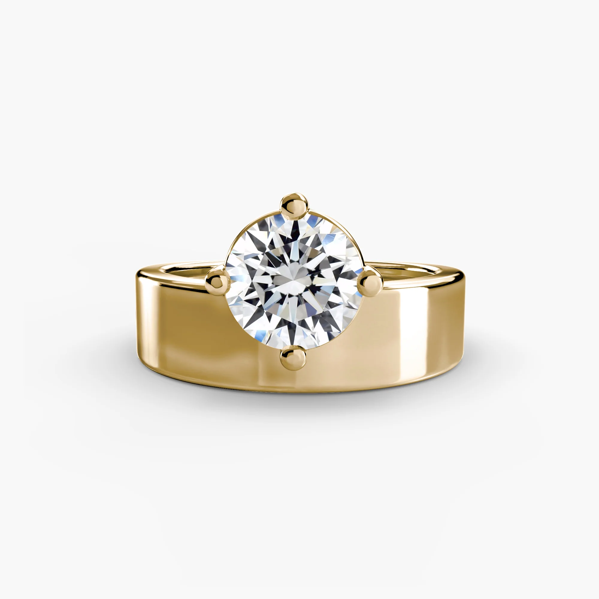 Wide Band Solitaire - Image 3