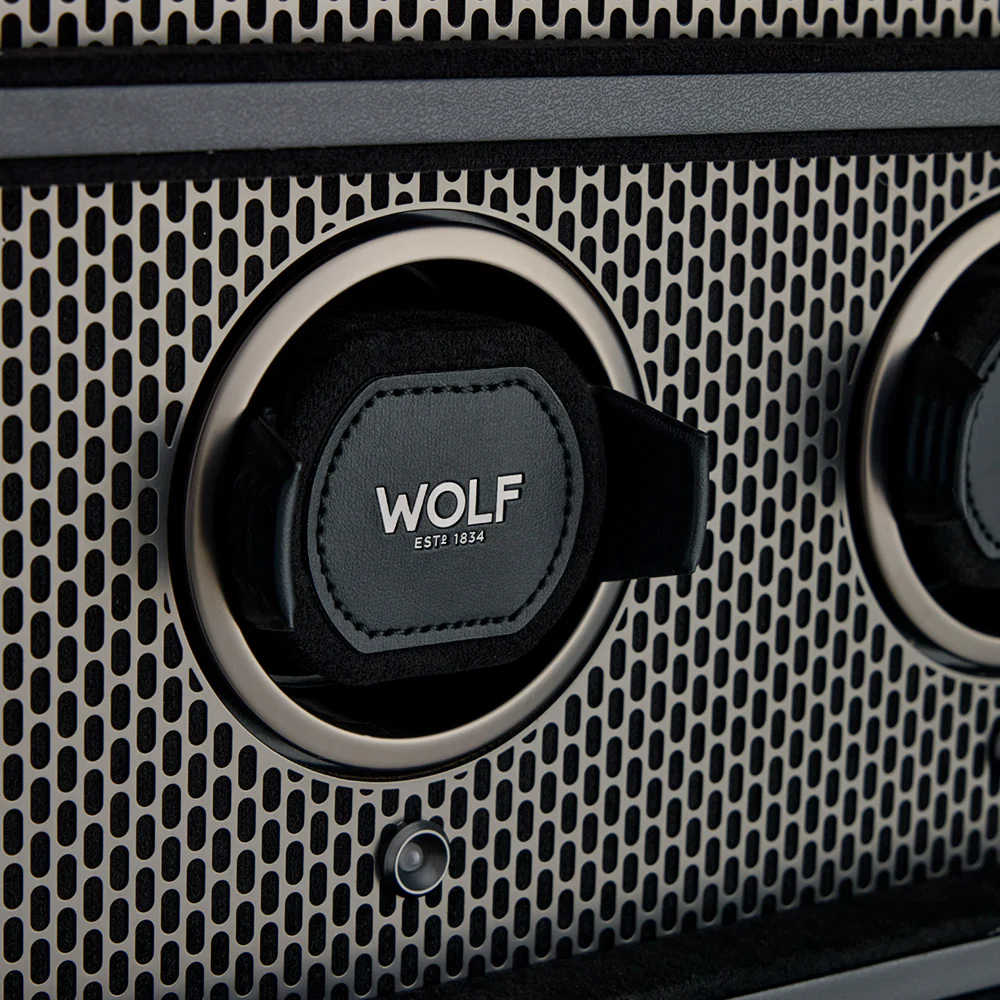 WOLF Powder Coat 12 Piece Watch Winder Cabinet | Powder Coat - Image 5